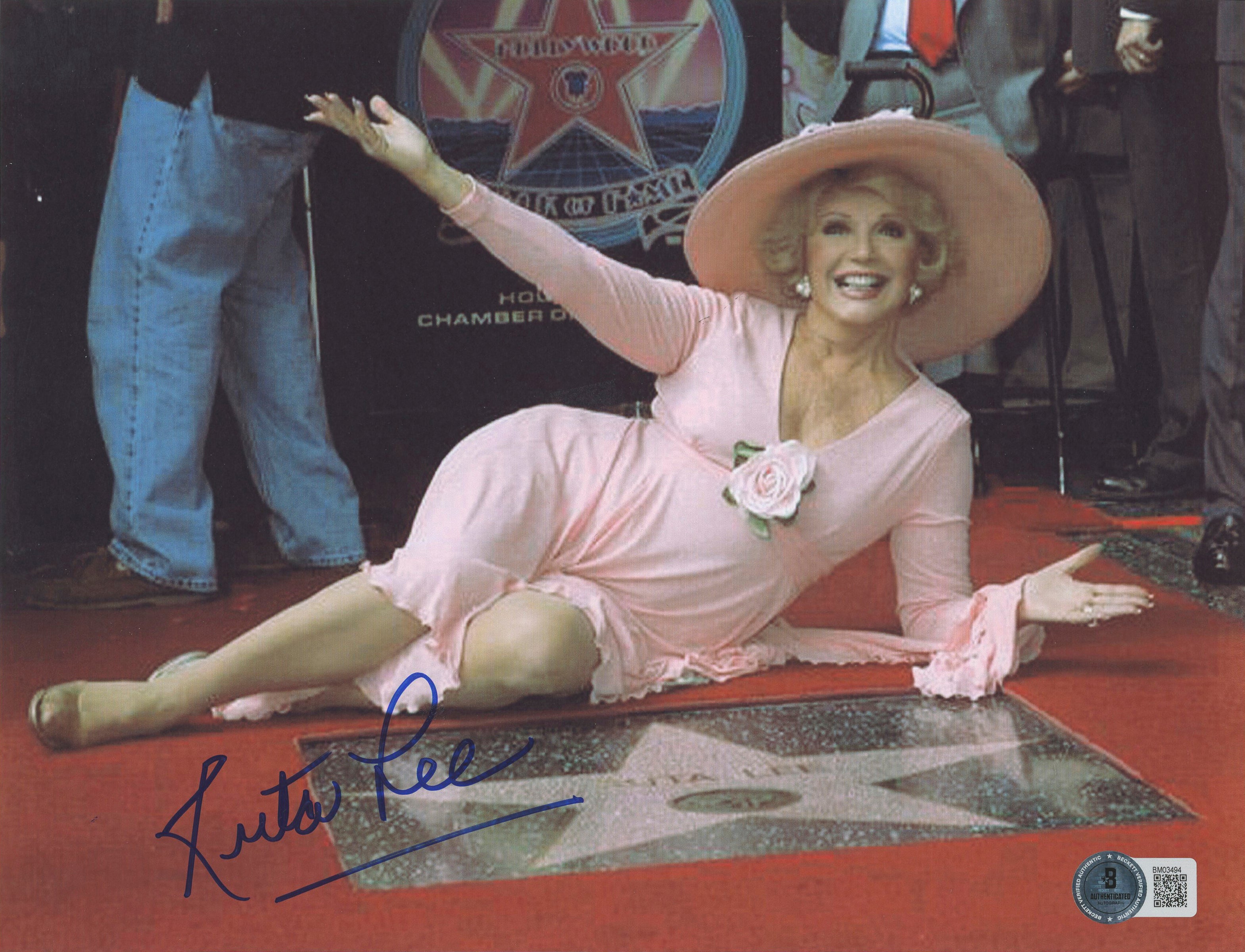 Ruta Lee Singer Authentic Signed 8.5x11 Photo Autographed BAS #BM03494