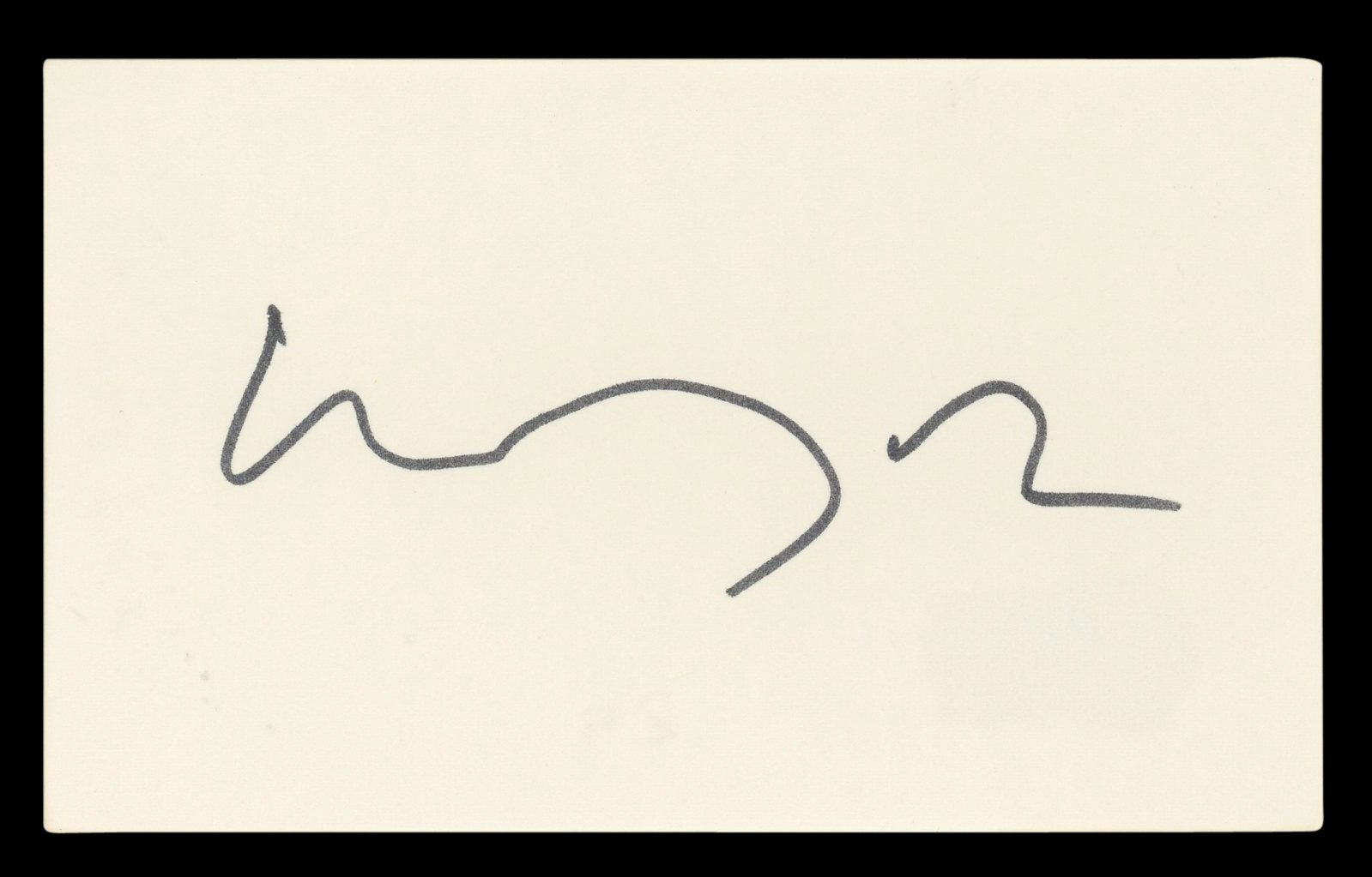 Michael York Romeo + Juliet Authentic Signed 3x5 Index Card BAS #BL96744