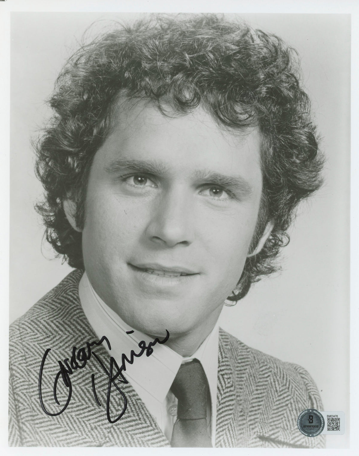 Gregory Harrison Trapper John, M.D. Authentic Signed 8x10 Photo BAS #BM03476