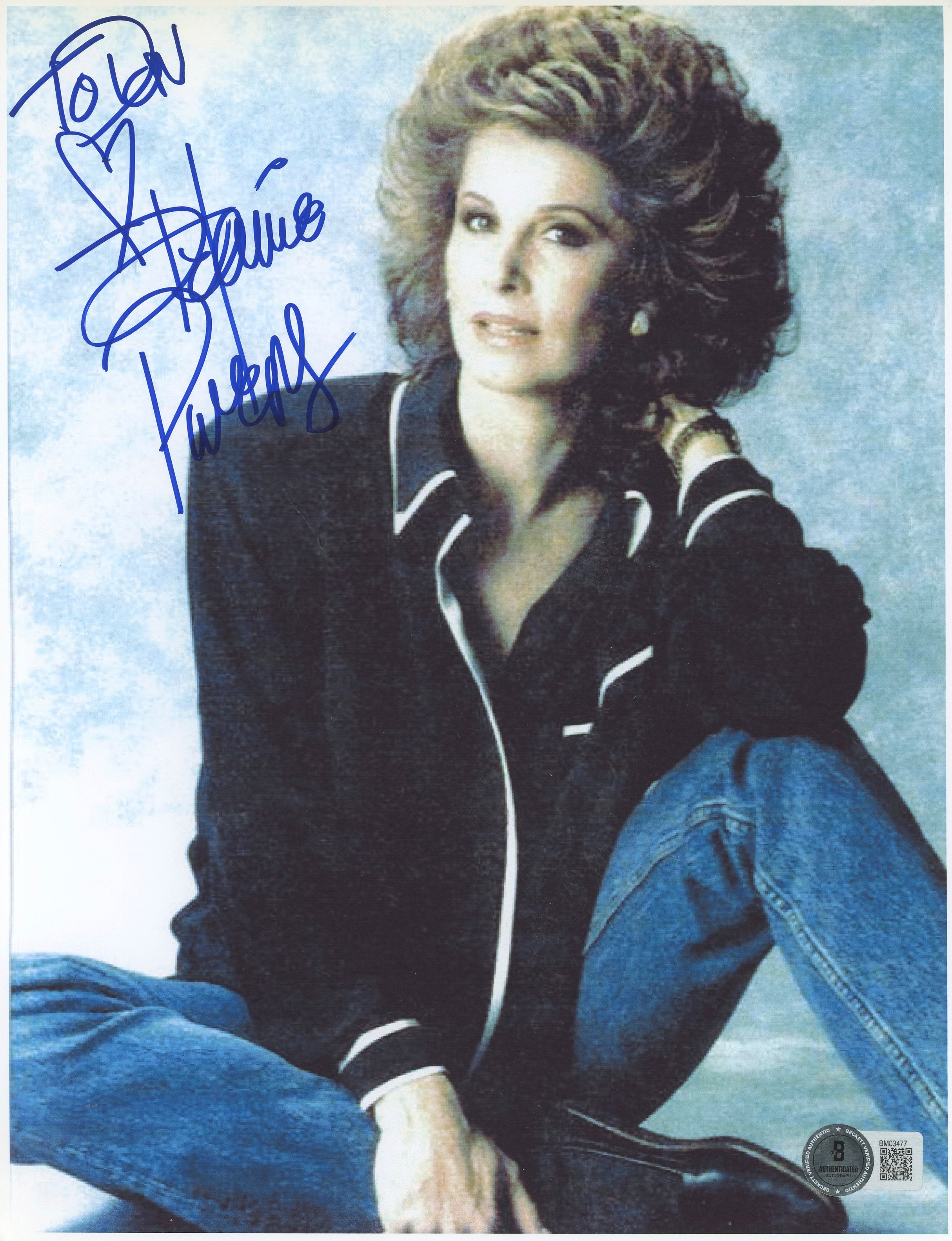 Stefanie Powers McLintock! "To Don" Authentic Signed 8.5x11 Photo BAS #BM03477