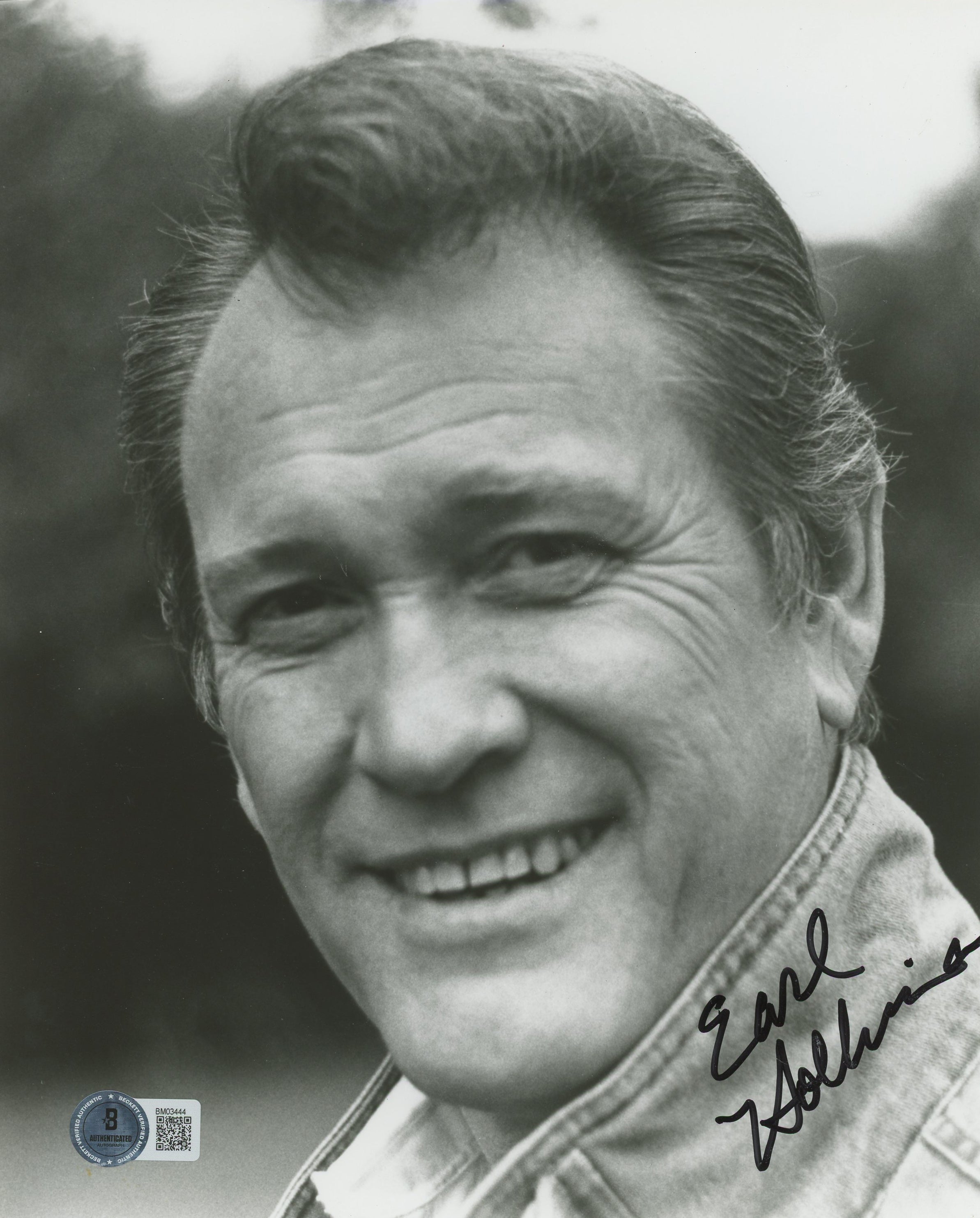 Earl Holliman Forbidden Planet Authentic Signed 8x10 Photo BAS #BM03444