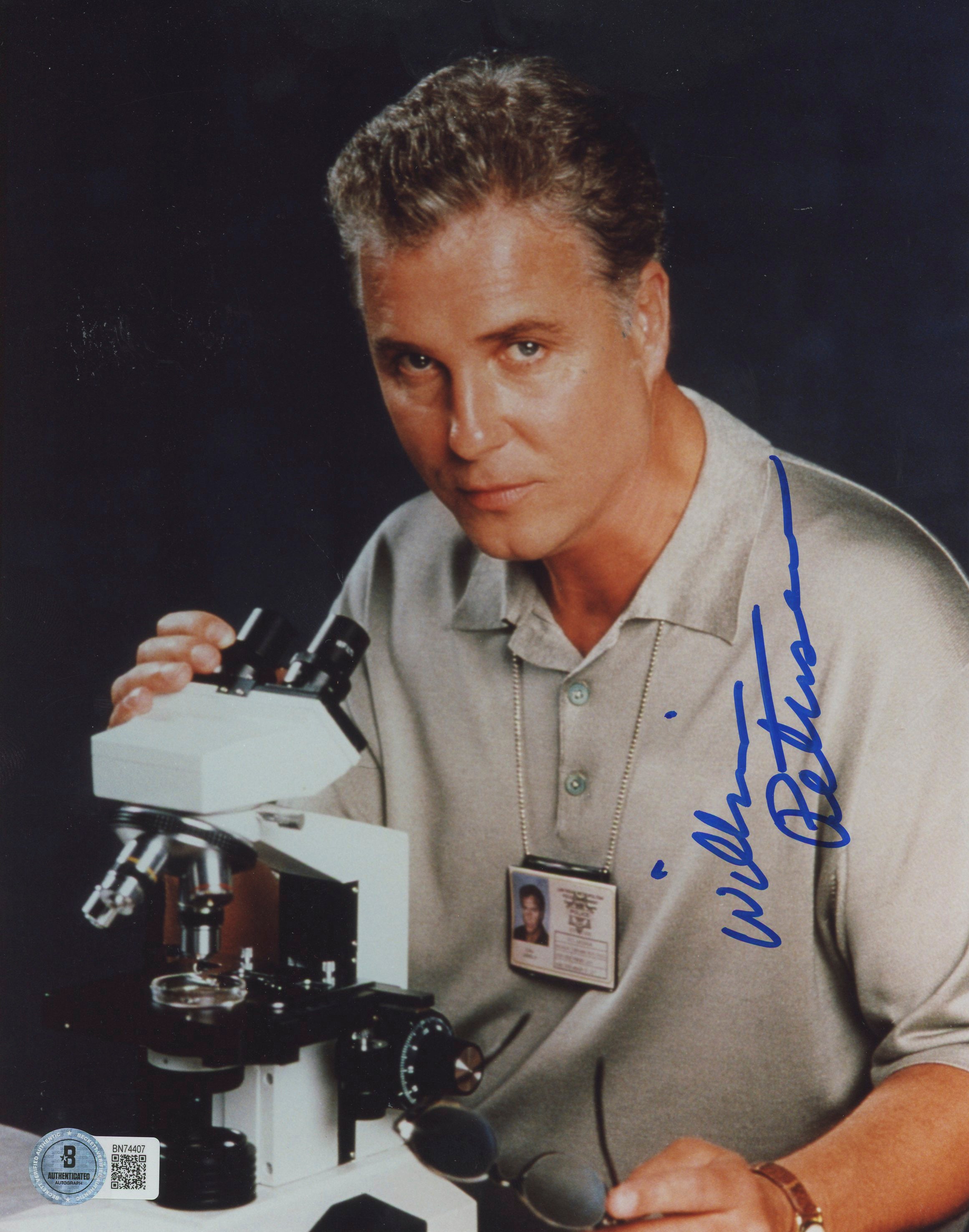 William Petersen CSI: Crime Scene Investigation Signed 8x10 Photo BAS #BN74407