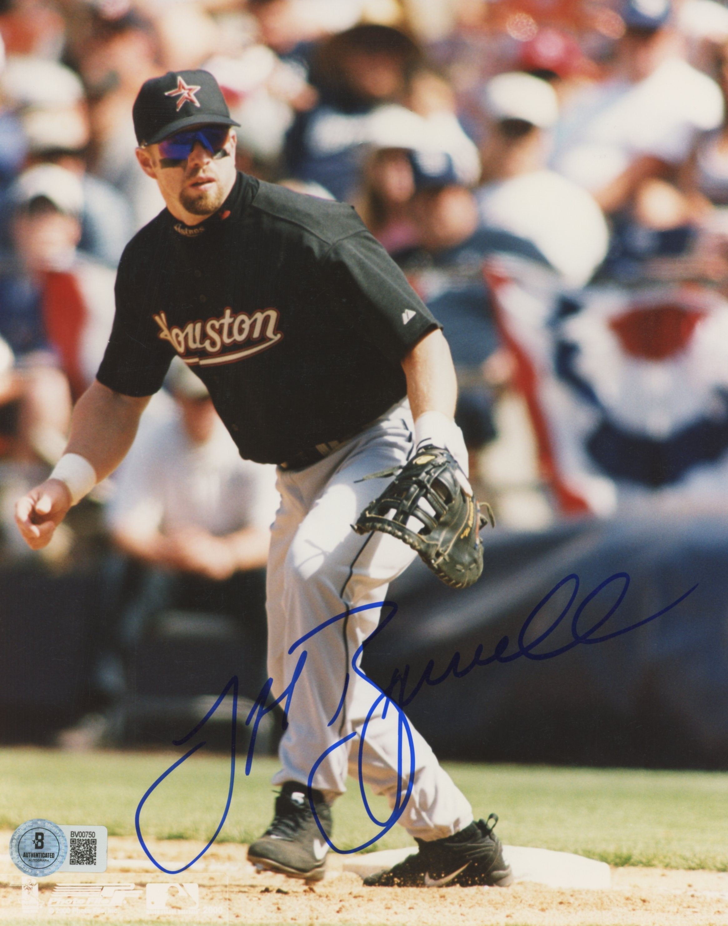 Astros Jeff Bagwell Authentic Signed 8x10 Photo Autographed BAS #BV00750