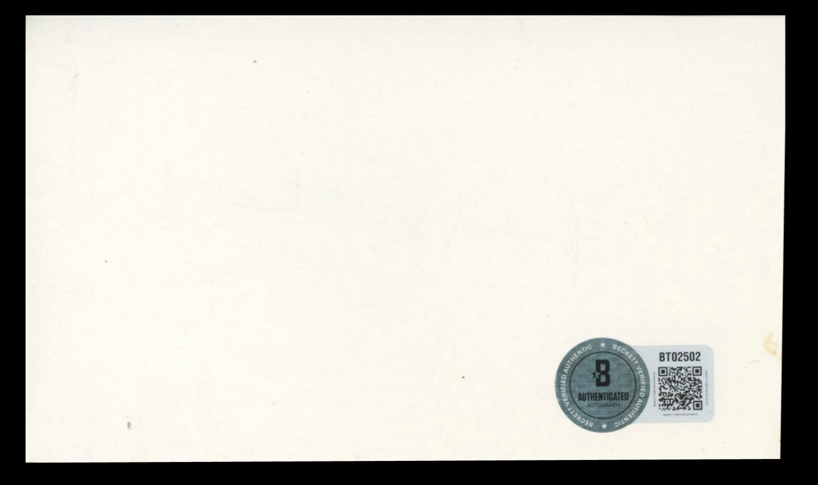 Rachel Dratch The King Of Queens Authentic Signed 3x5 Index Card BAS #BT02502