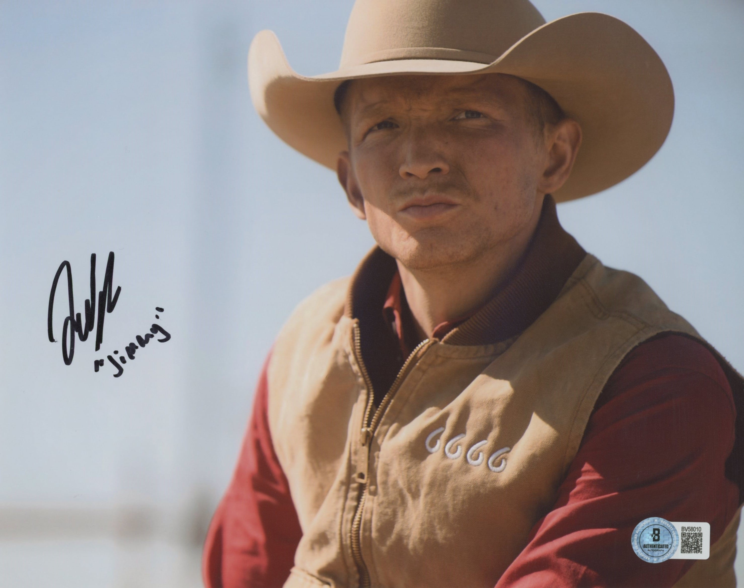 Jefferson White Yellowstone "Jimmy" Authentic Signed 8x10 Photo BAS #BV58010