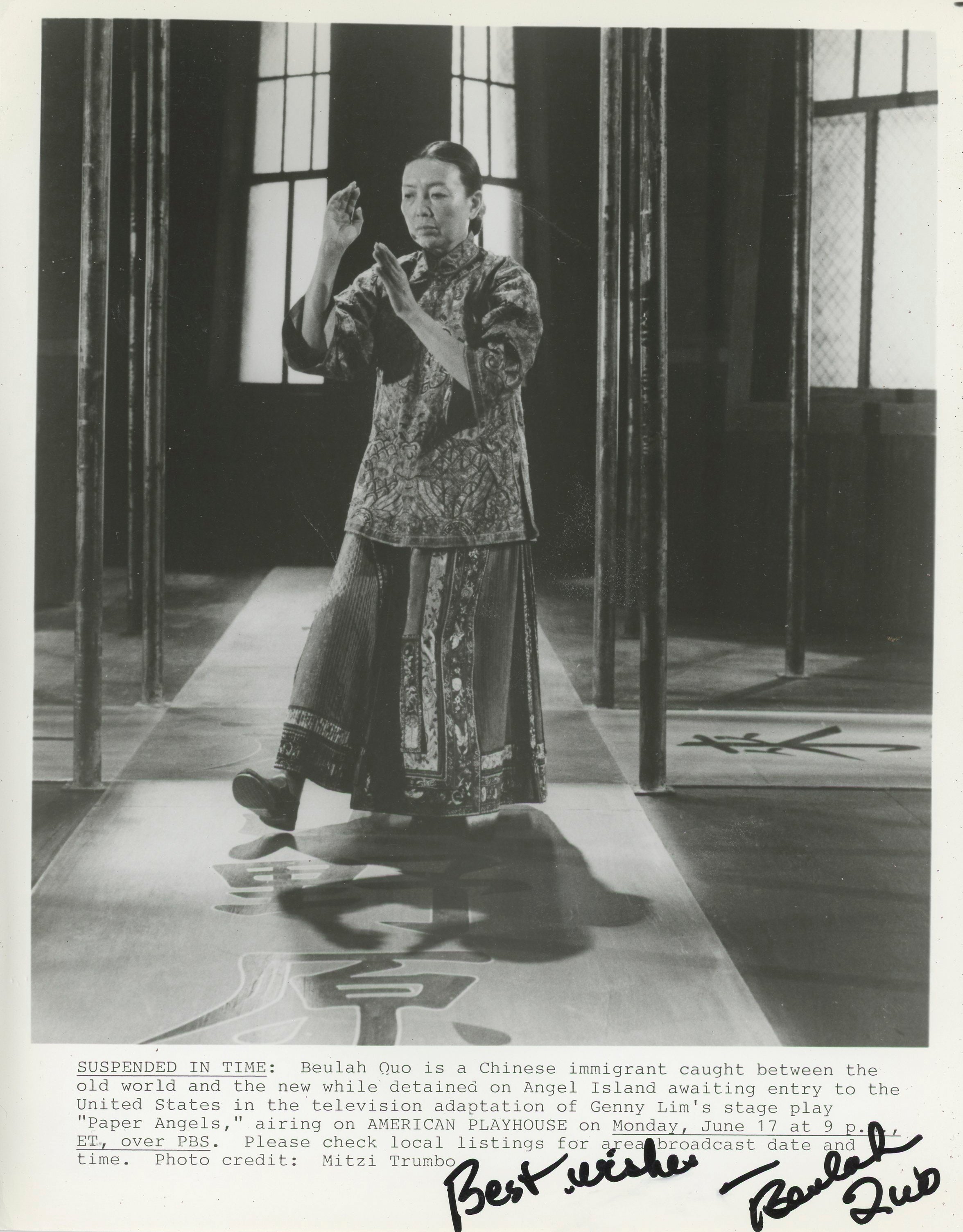 Beulah Quo Brokedown Palace "Best Wishes" Signed 8x10 Photo BAS #BM03482