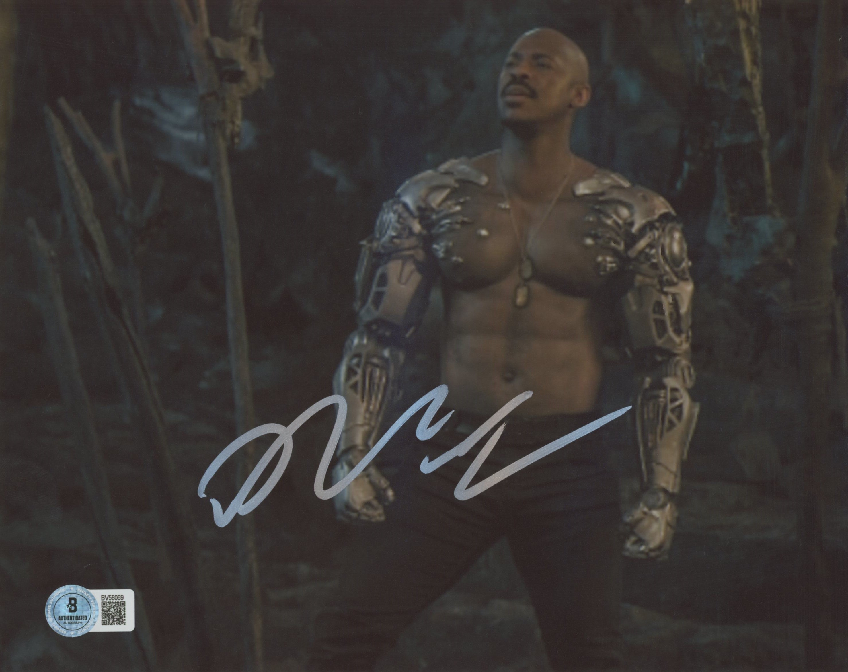 Michael Brooks Mortal Kombat Authentic Signed 8x10 Photo BAS #BV58069