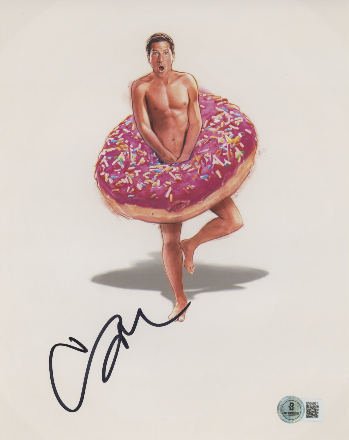 Simon Rex Red Rocket Authentic Signed 8x10 Photo Autographed BAS #BV58061