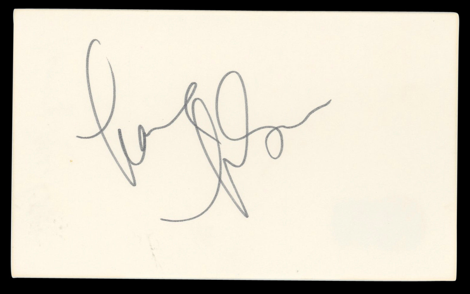 Nancy McKeon The Facts of Life Authentic Signed 3x5 Index Card BAS #BL96376