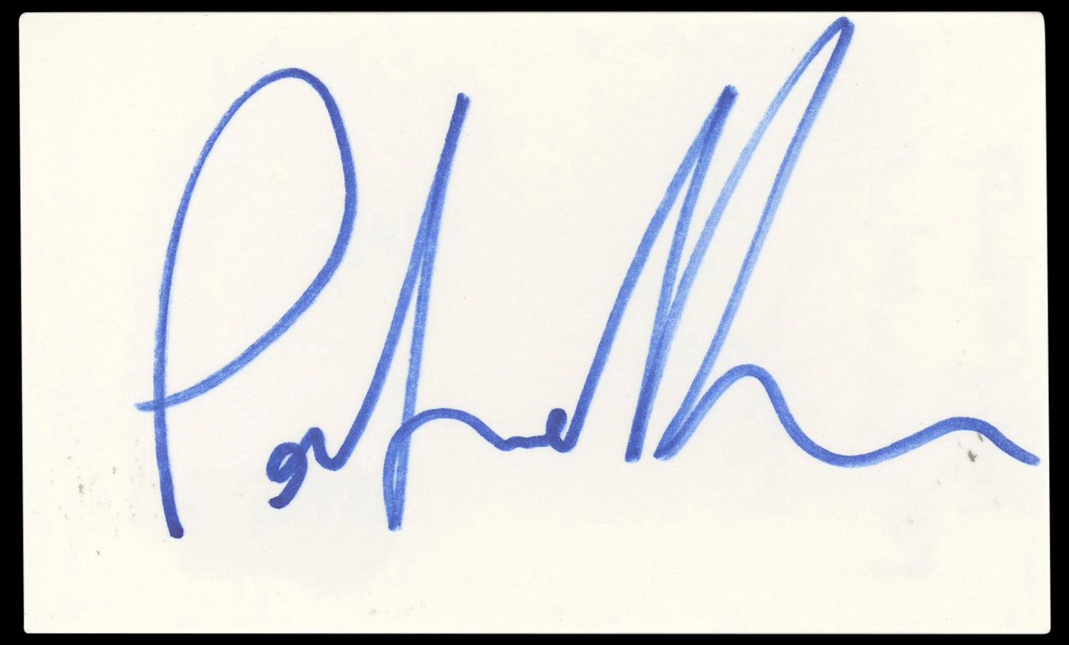 Portia de Rossi Arrested Development Signed 3x5 Index Card BAS #BP50606