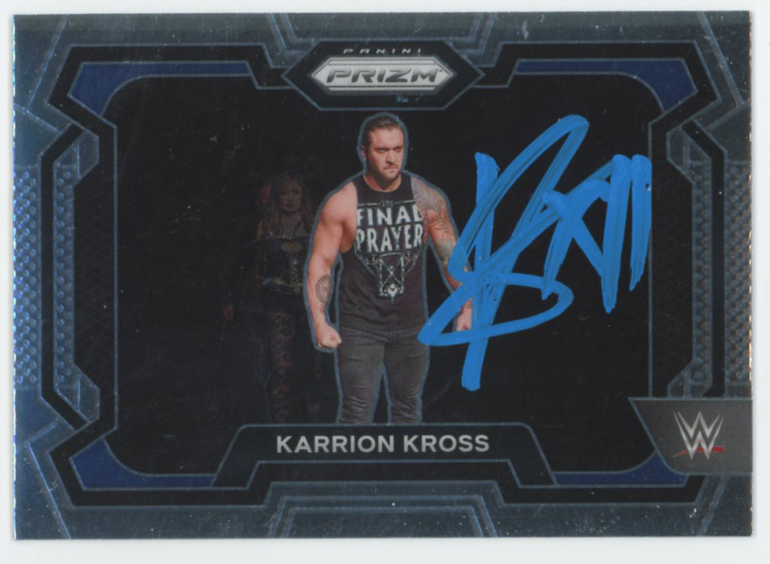 Karrion Kross WWE Authentic Signed 2024 Panini Prizm #72 Card BAS #BS86732