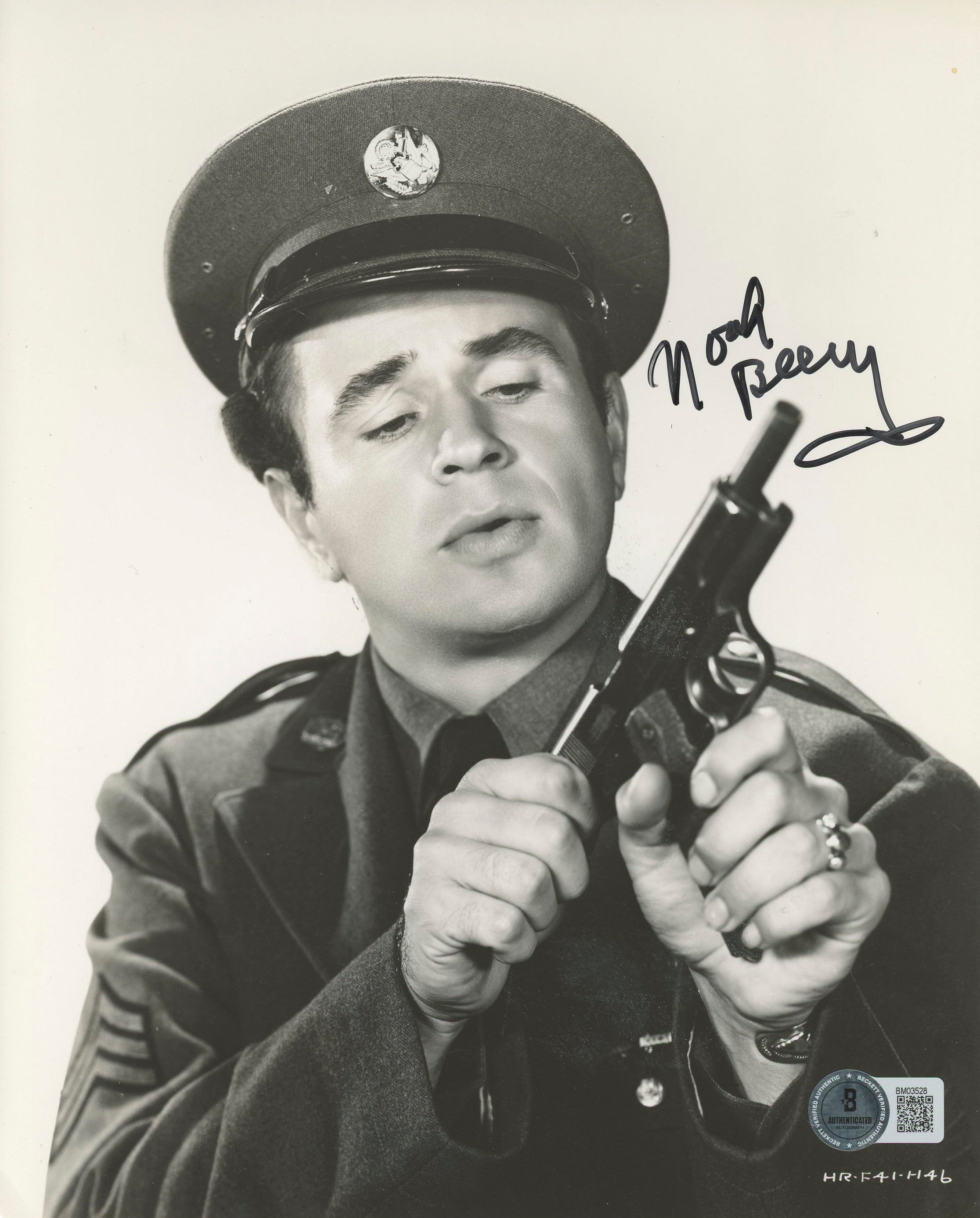 Douglas Barr Dead Badge Authentic Signed 8x10 Photo Autographed BAS #BM03528