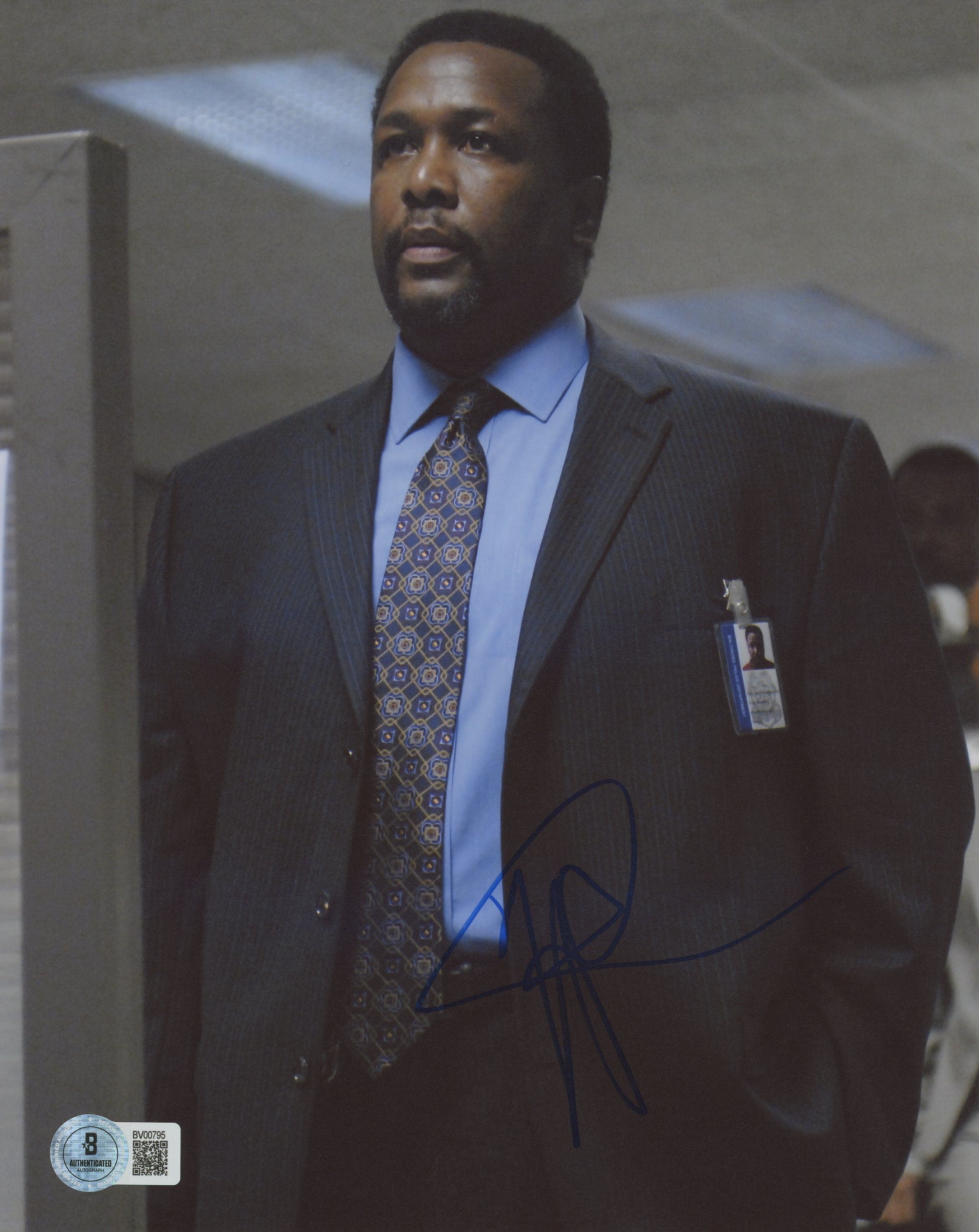 Wendell Pierce The Wire Authentic Signed 8x10 Photo Autographed BAS #BV00795