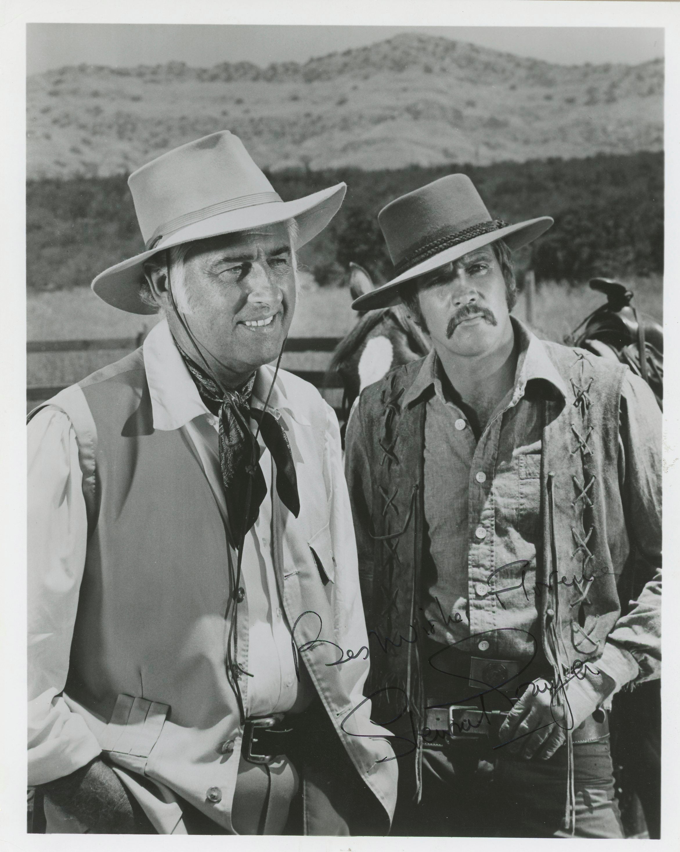 Stewart Granger Scaramouche "Best Wishes Florence" Signed 8x10 Photo BAS BN29214