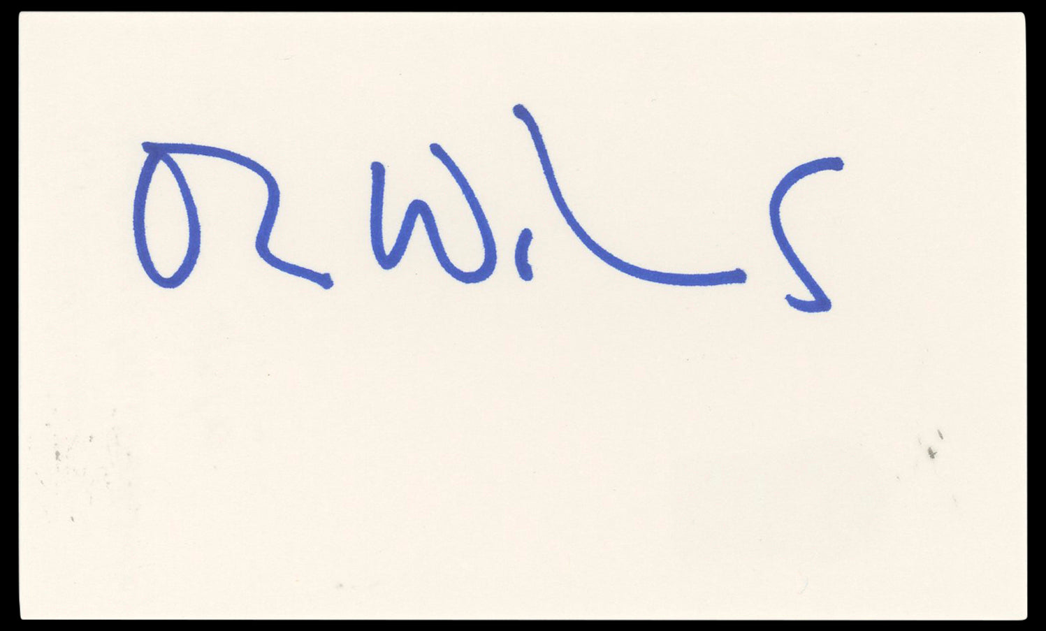 Olivia Williams The Sixth Sense Authentic Signed 3x5 Index Card BAS #BP50645