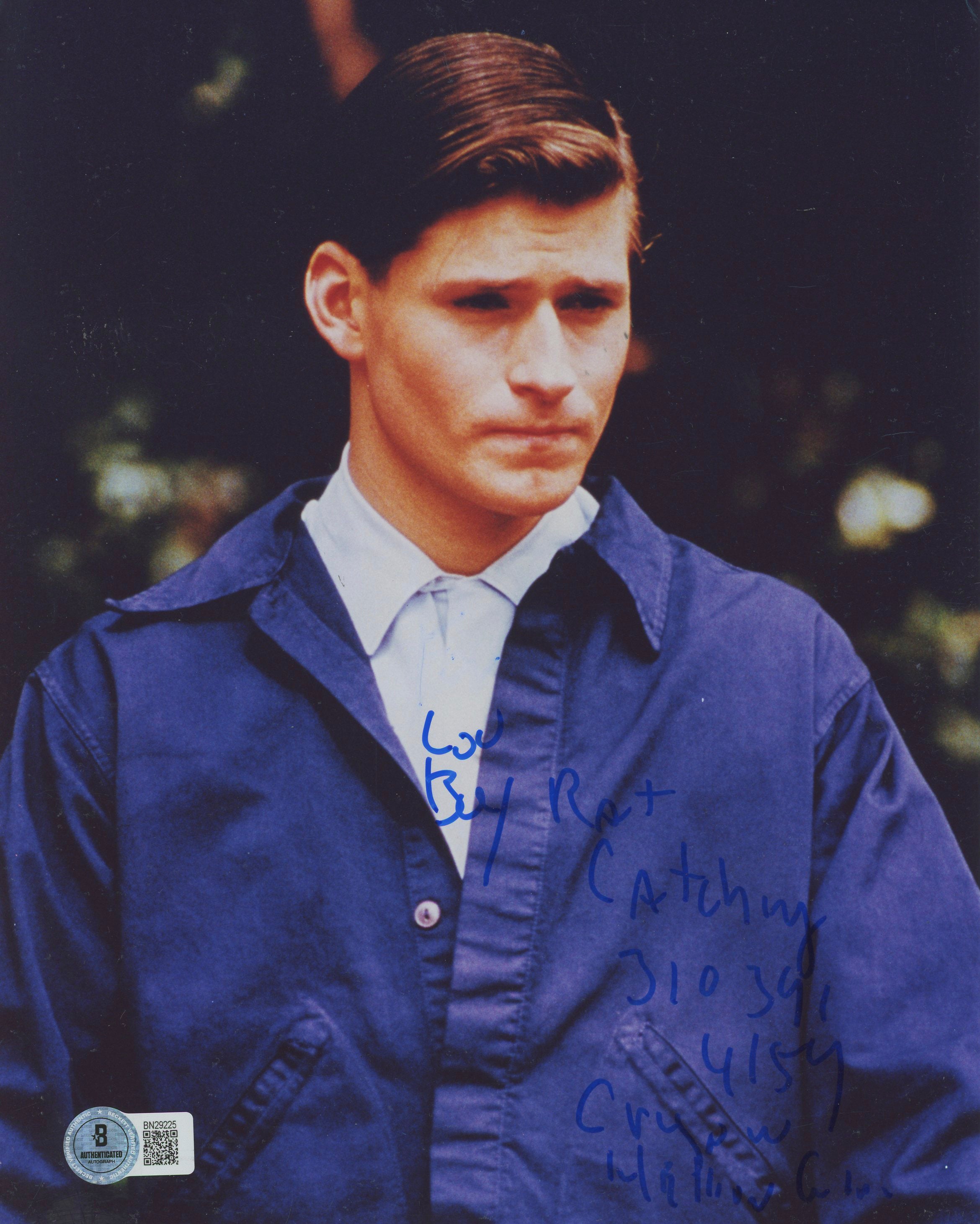 Crispin Glover Back To The Future Authentic Signed 8x10 Photo BAS #BN29225