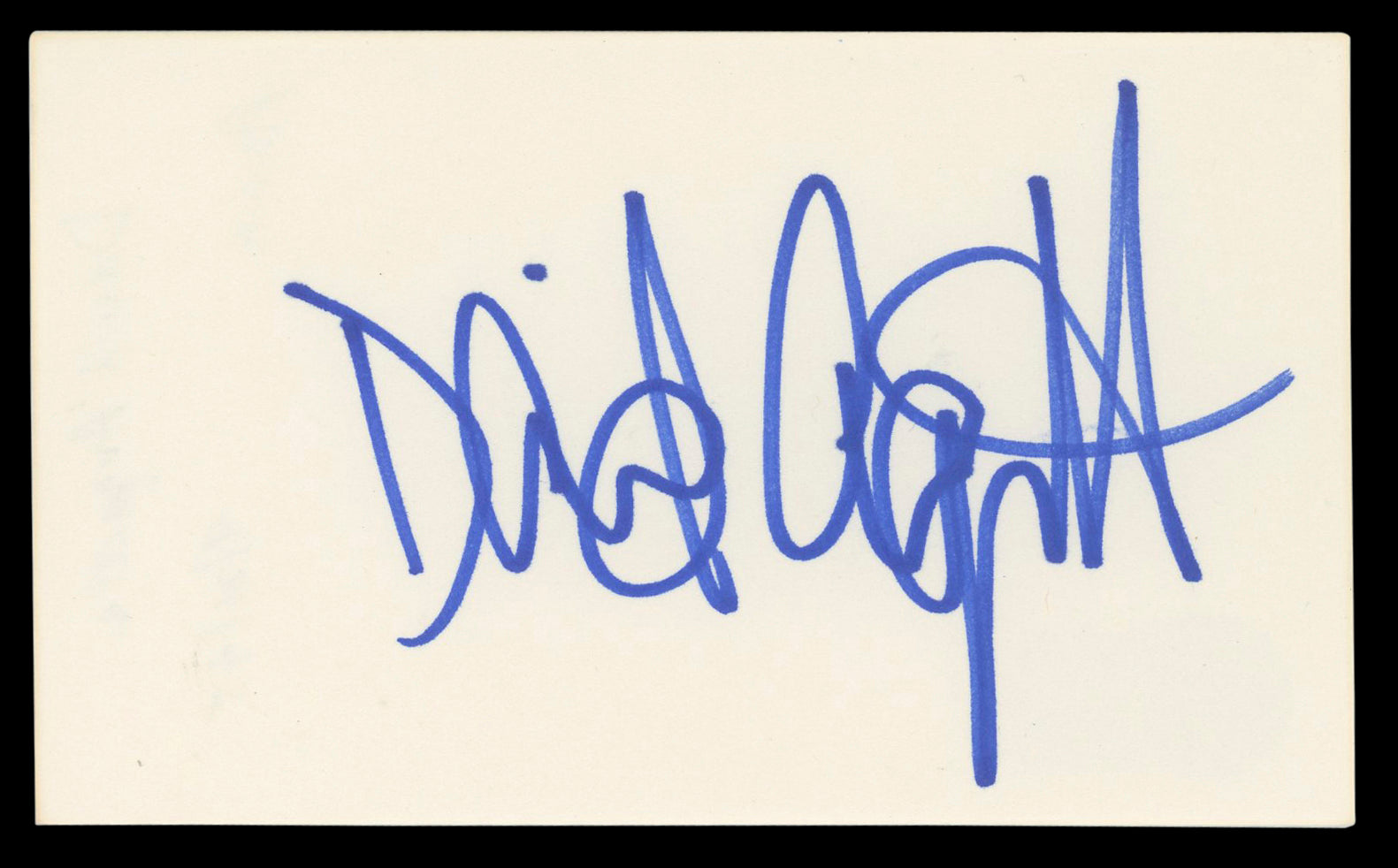 David Arquette Scream Authentic Signed 3x5 Index Card Autographed BAS #BM56928