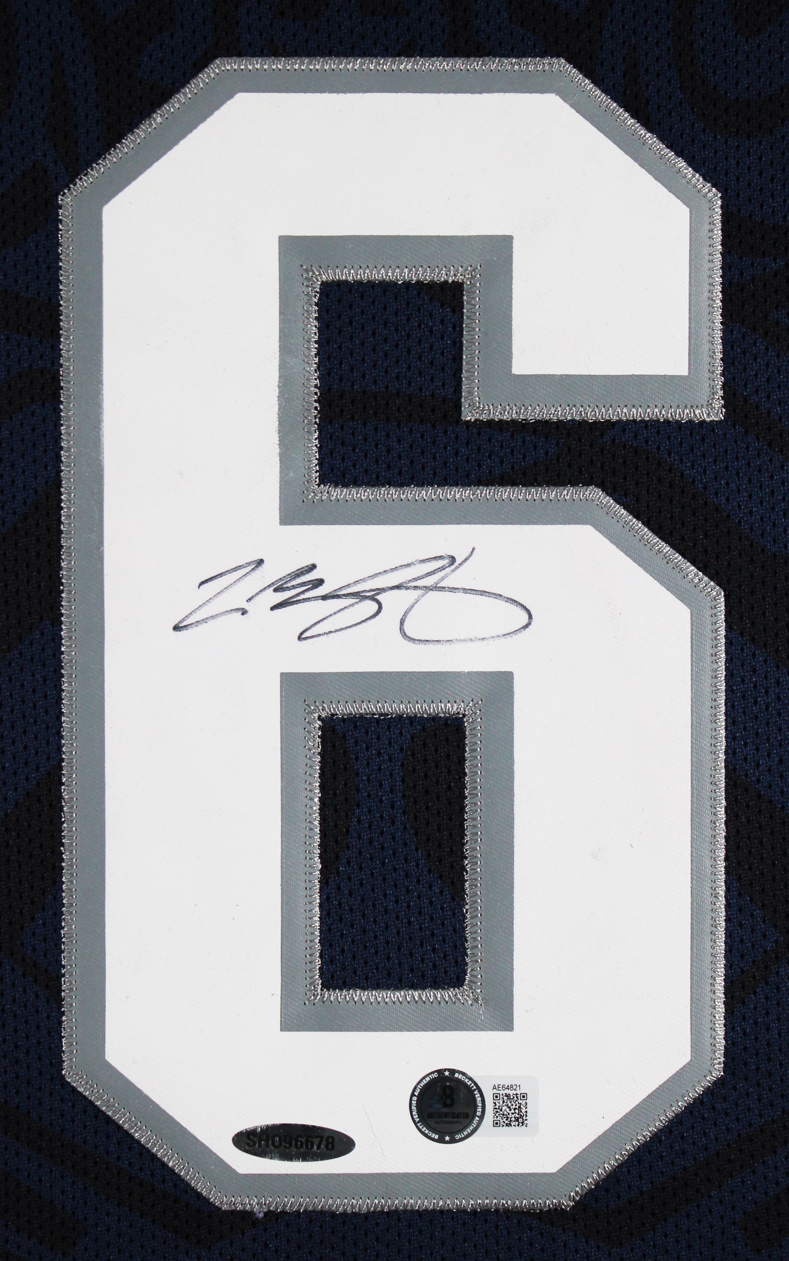 LeBron James Authentic Signed Navy Blue Nike Team USA Framed Jersey UDA & BAS