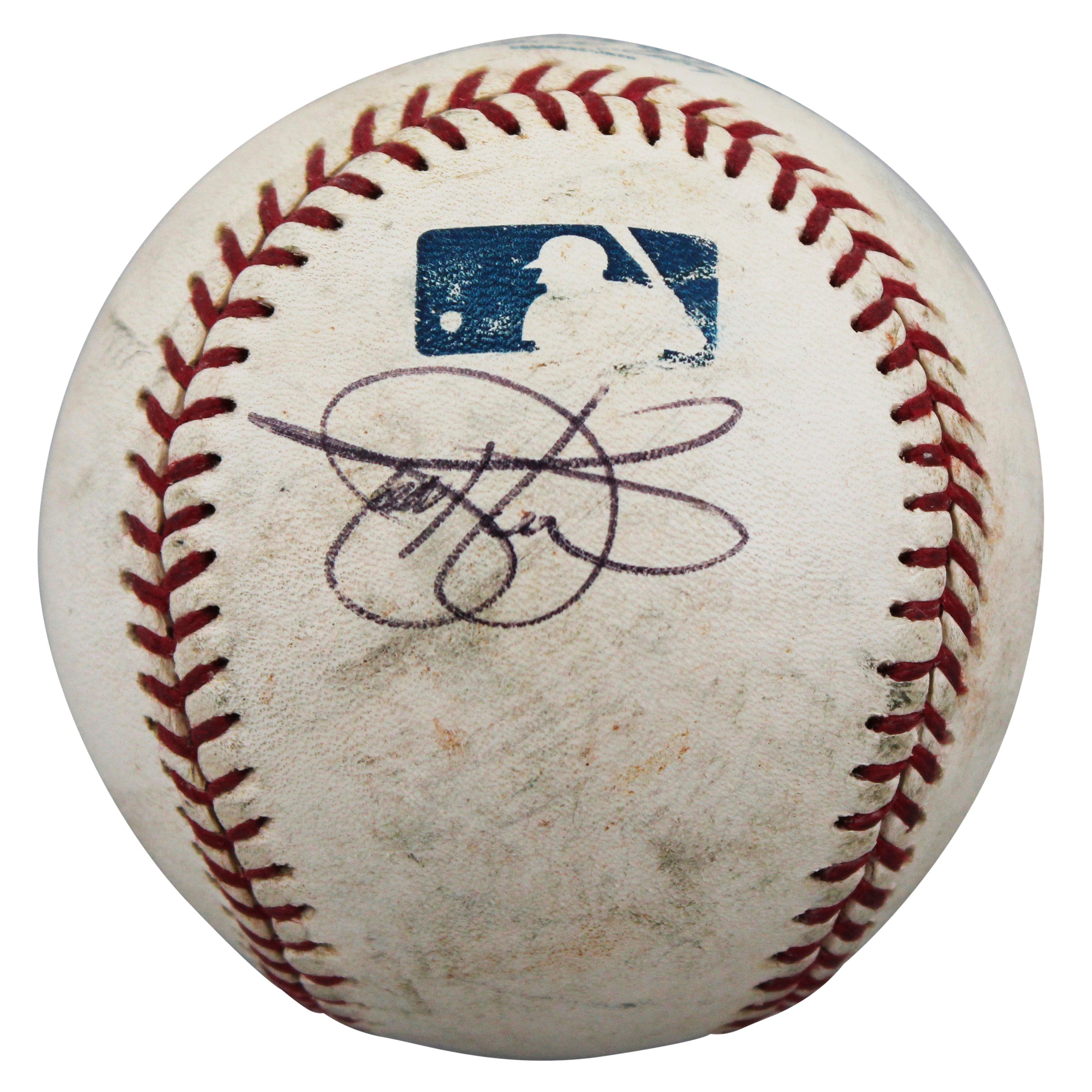 Rockies Todd Helton Authentic Signed Game Used Selig OML Baseball BAS #BV70339