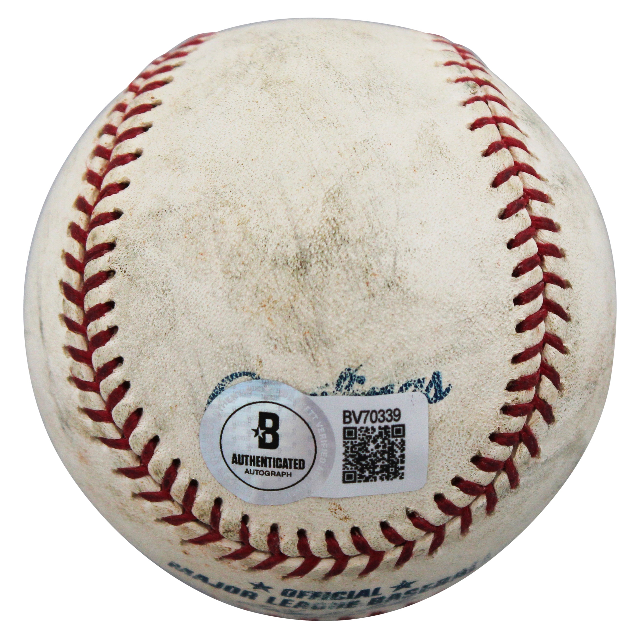 Rockies Todd Helton Authentic Signed Game Used Selig OML Baseball BAS #BV70339