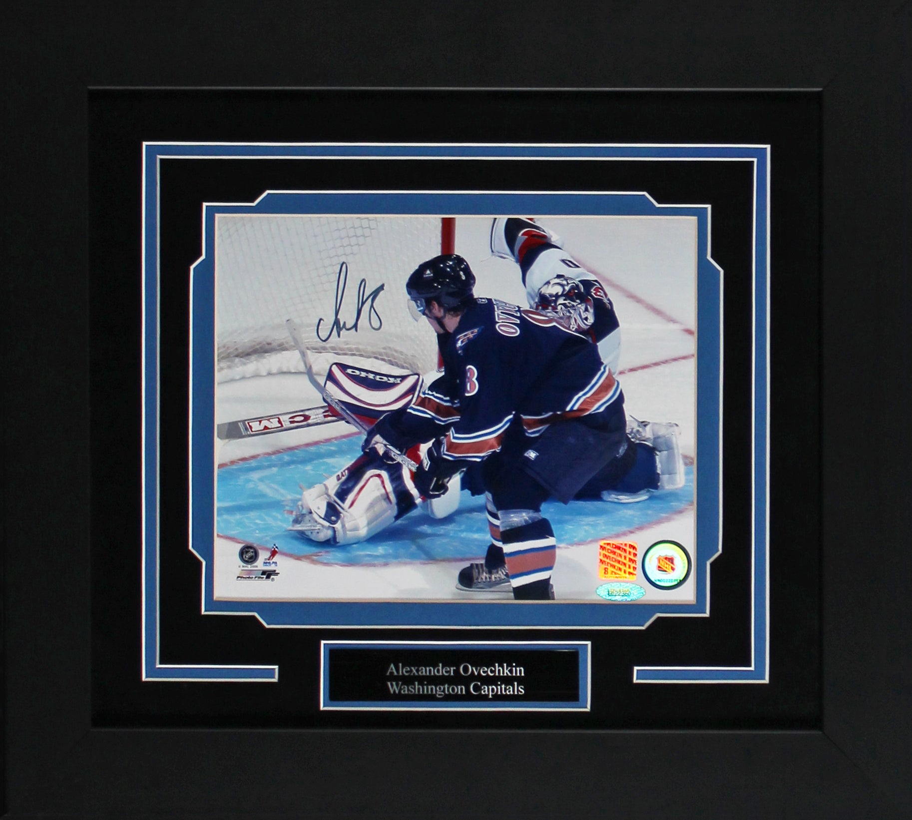 Capitals Alexander Ovechkin Authentic Signed 8x10 Framed Photo Tri Star #6022360