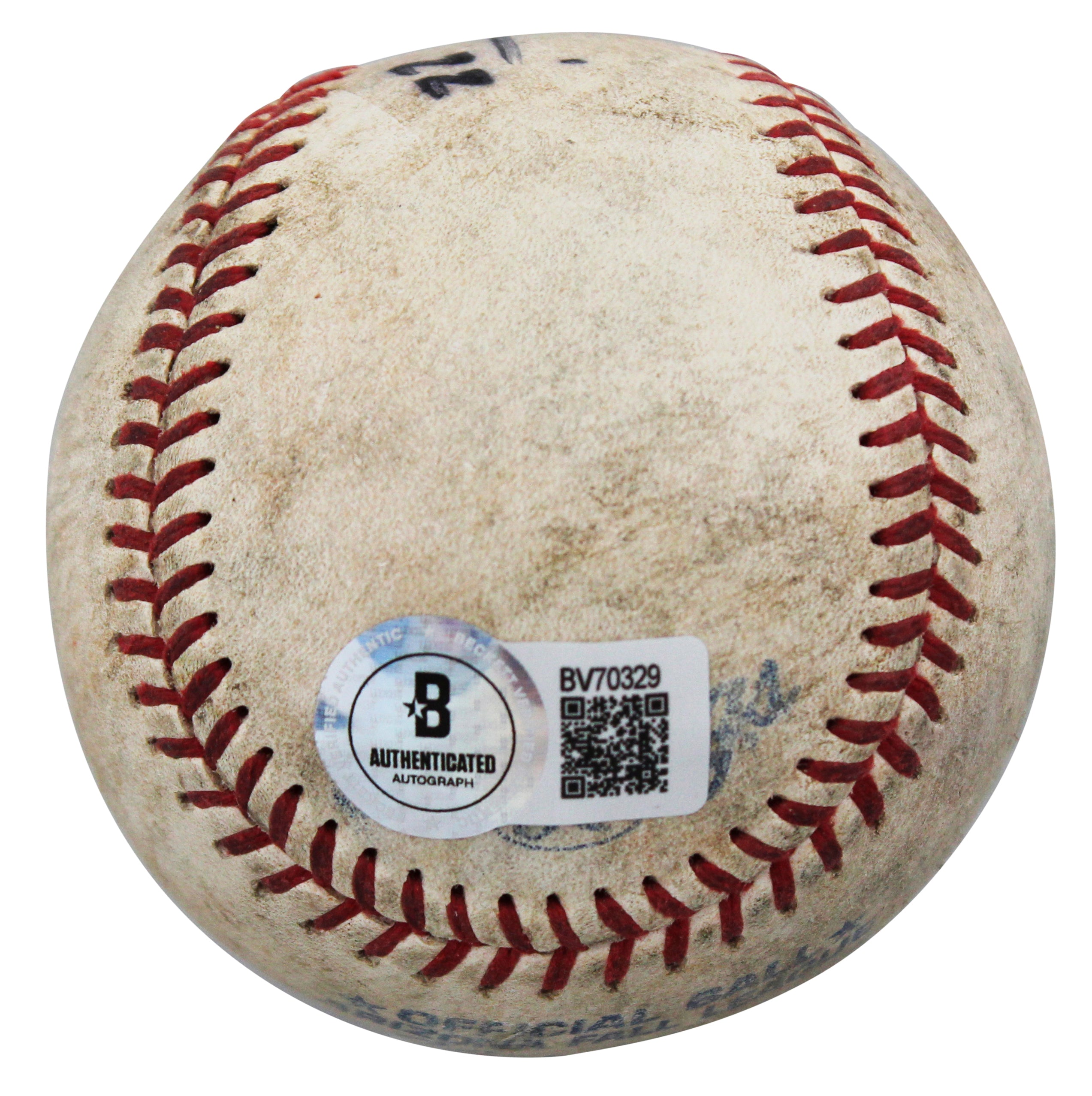 D-Backs David Dellucci Signed Game Used Cobb Fall League Baseball BAS #BV70329