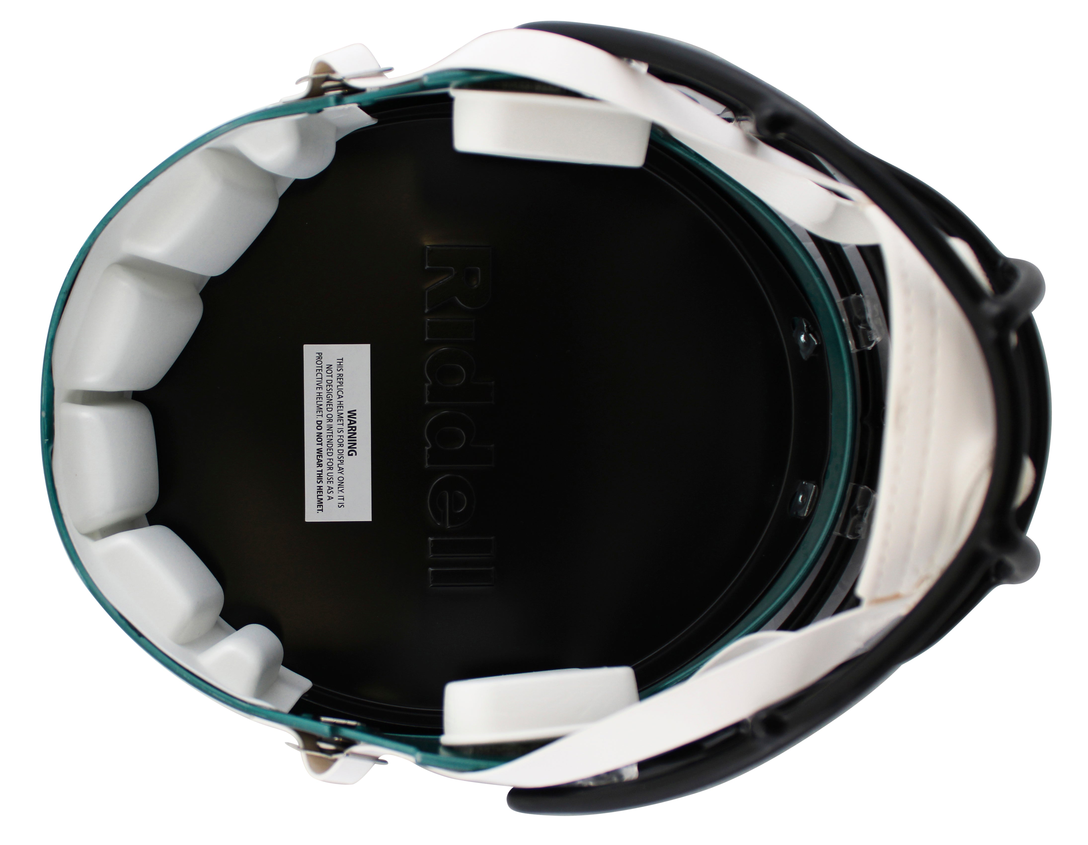 Eagles Quinyon Mitchell Signed Full Size Speed Rep Helmet W/ Case JSA Witnessed