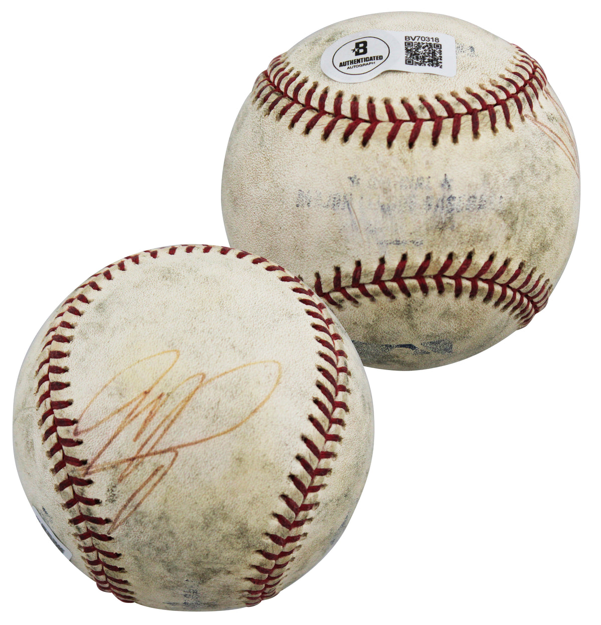 Mets Mike Piazza Authentic Signed Game Used Selig OML Baseball BAS #BV70318