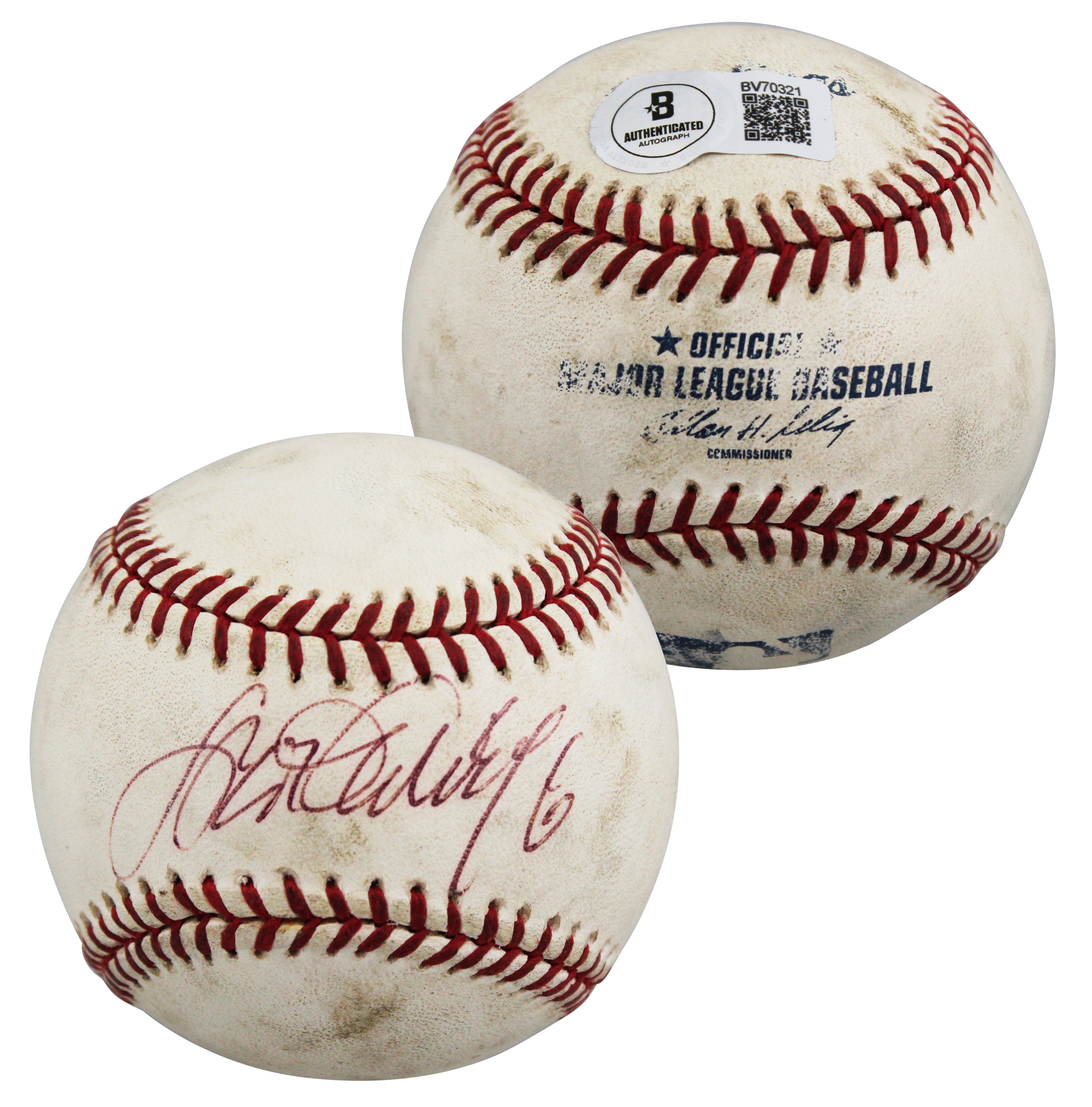 Dodgers Steve Garvey Authentic Signed Game Used Selig OML Baseball BAS #BV70321