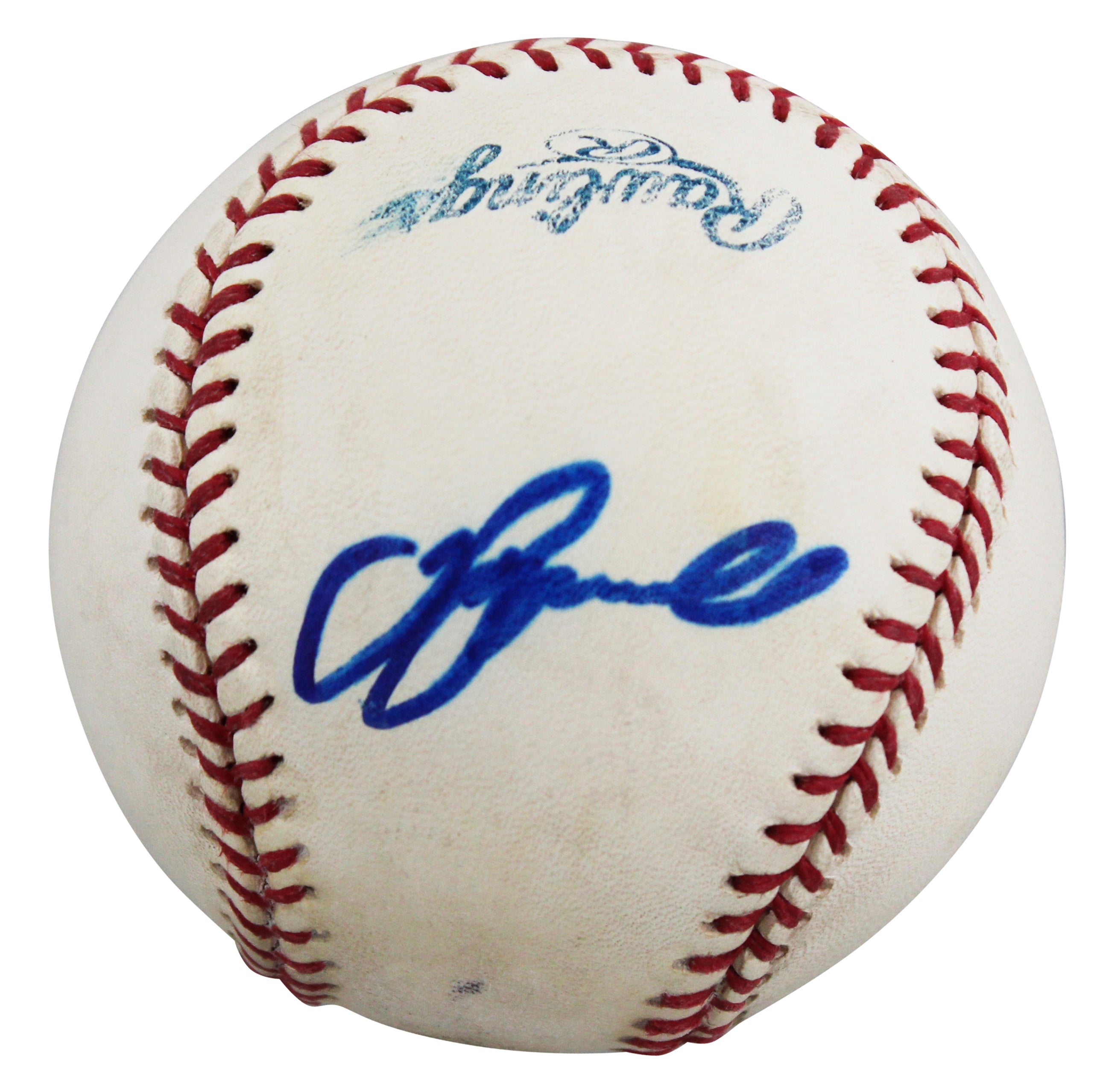 Astros Jeff Bagwell Authentic Signed Game Used Selig OML Baseball BAS #BV70324