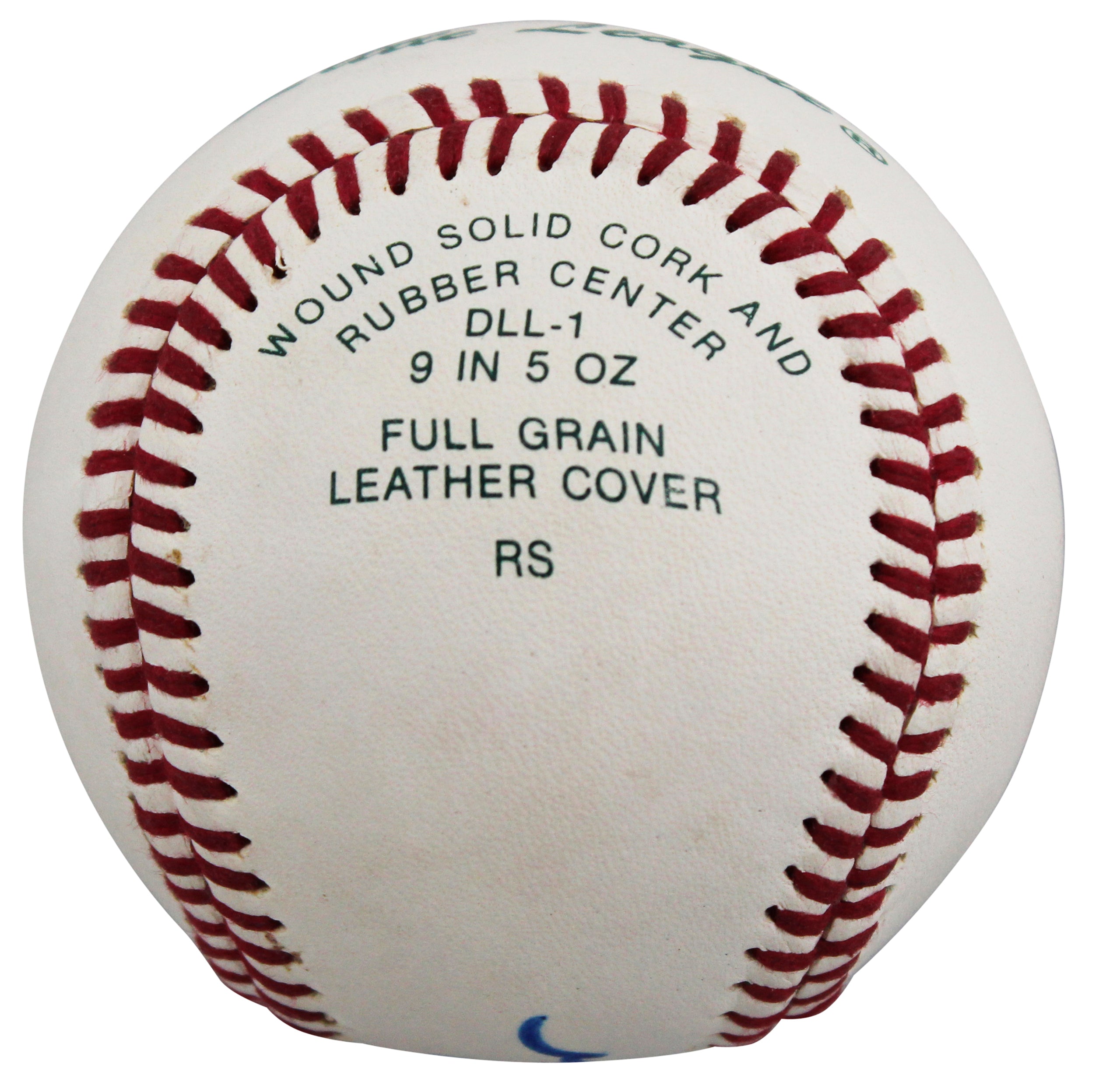 Indians Bob Feller Authentic Signed Diamond Little League Baseball BAS #BV70326