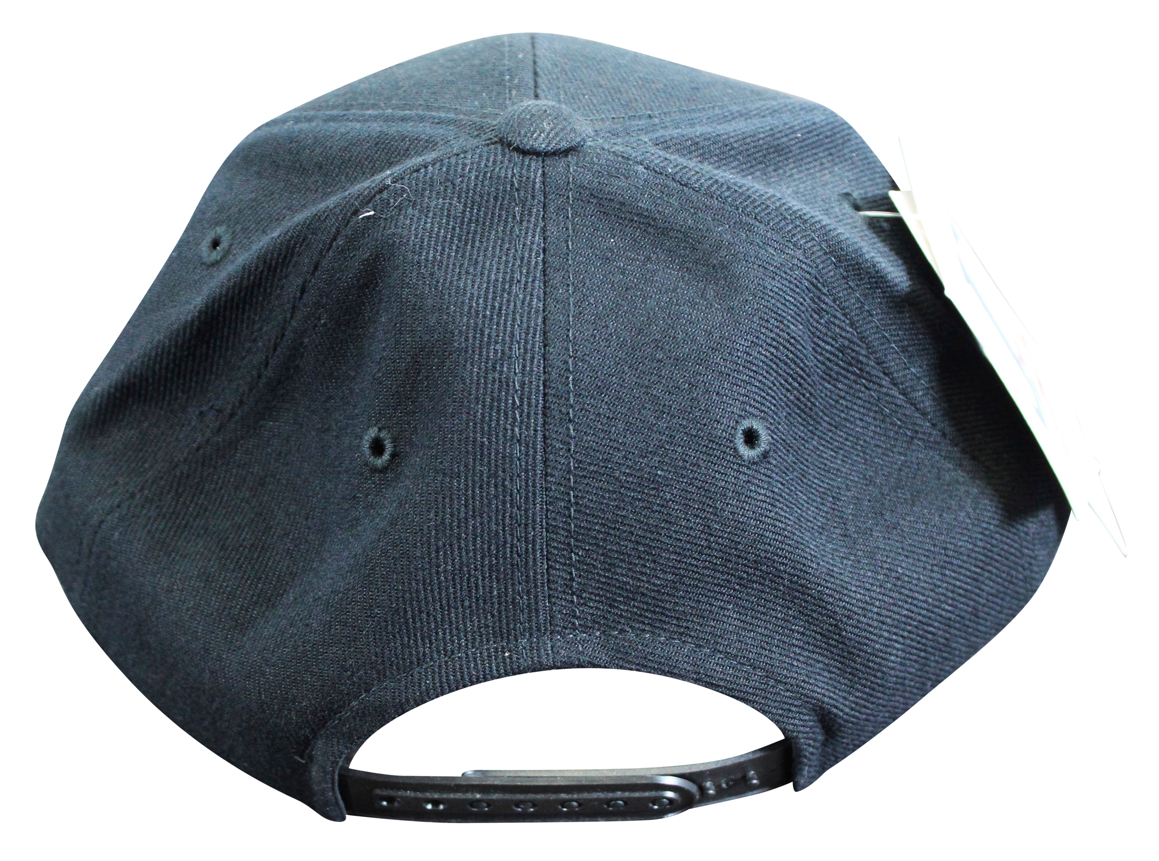 Rays Jim Morris "The Rookie" Authentic Signed Black Snapback Baseball Hat BAS 2