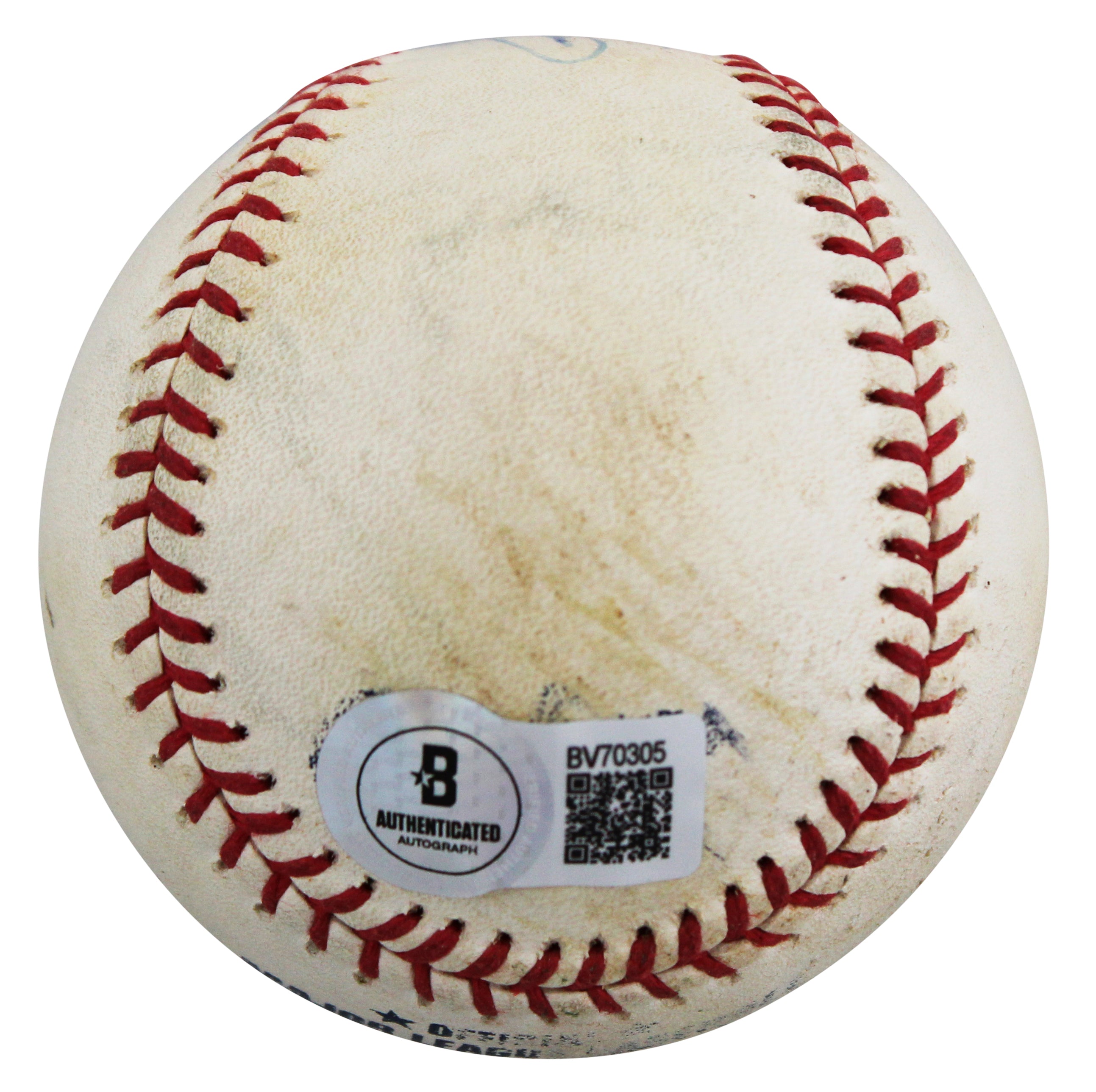 Angels Vladimir Guerrero Authentic Signed Game Used Selig Baseball BAS #BV70305