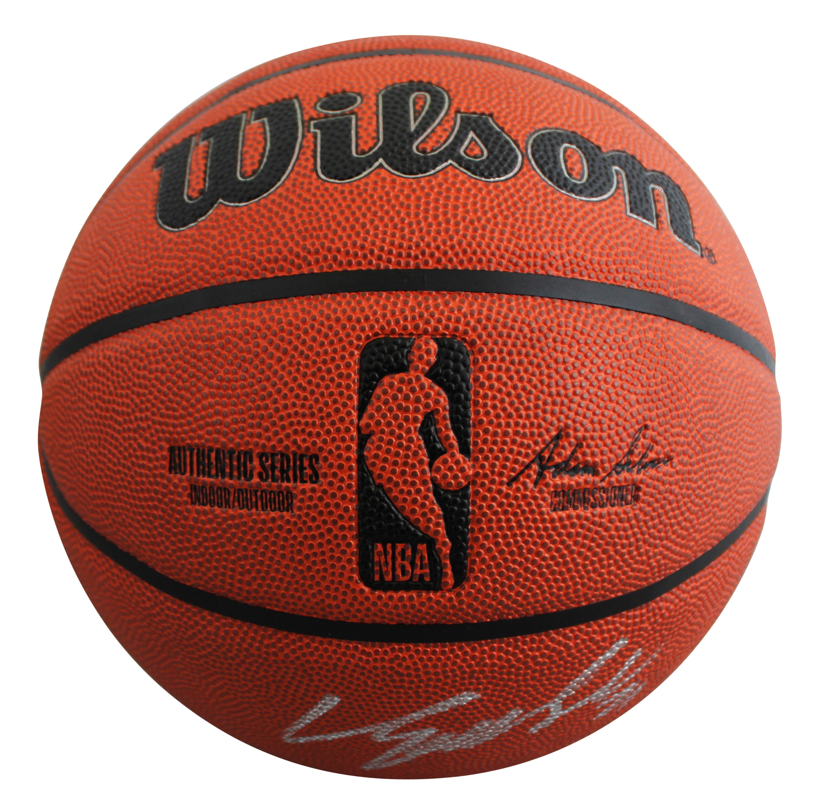 Hawks Dominique Wilkins Authentic Signed Wilson I/O Basketball JSA #CE86225