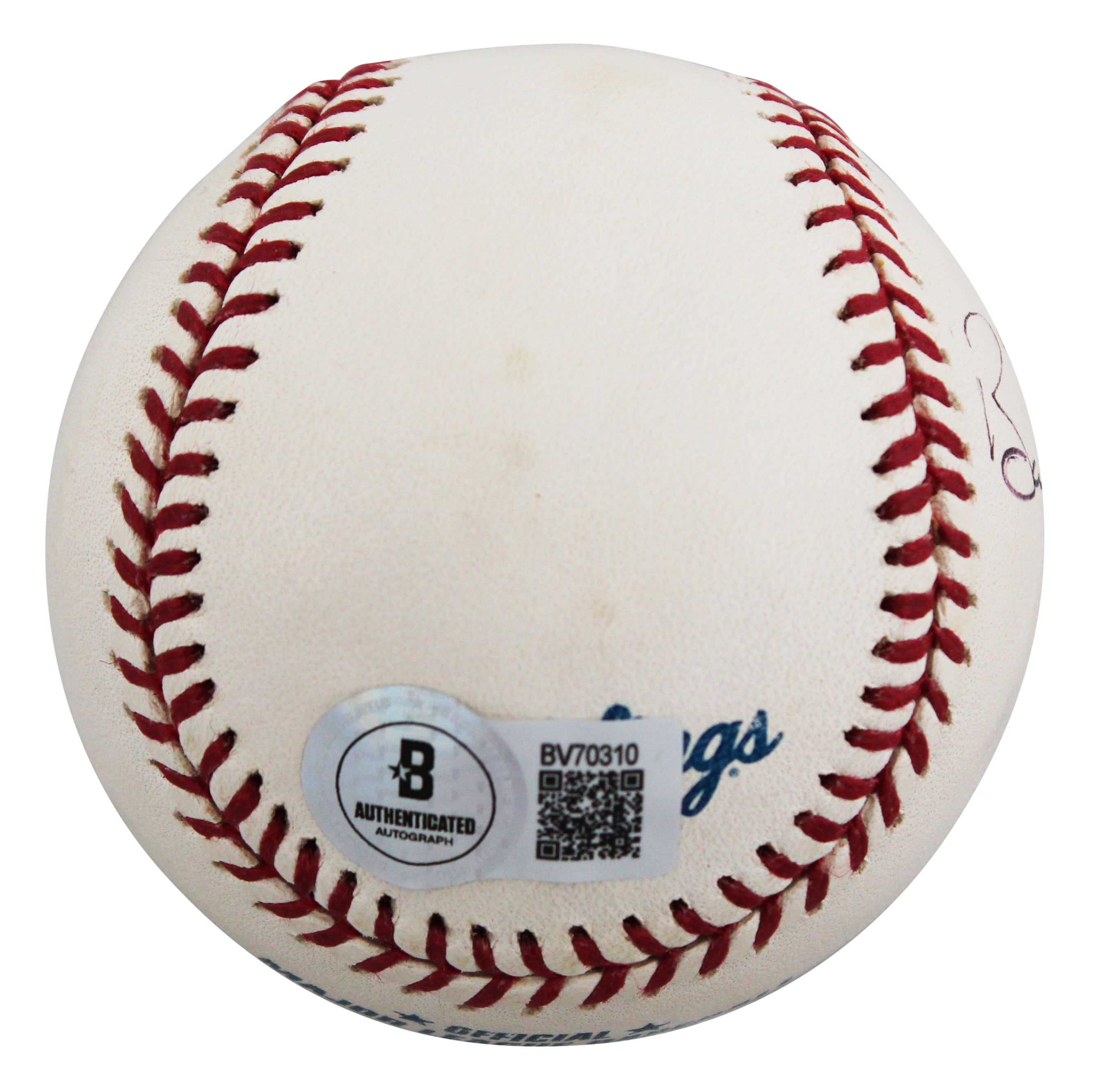 Giants Barry Bonds Authentic Signed Allen Selig OML Baseball BAS #BV70310
