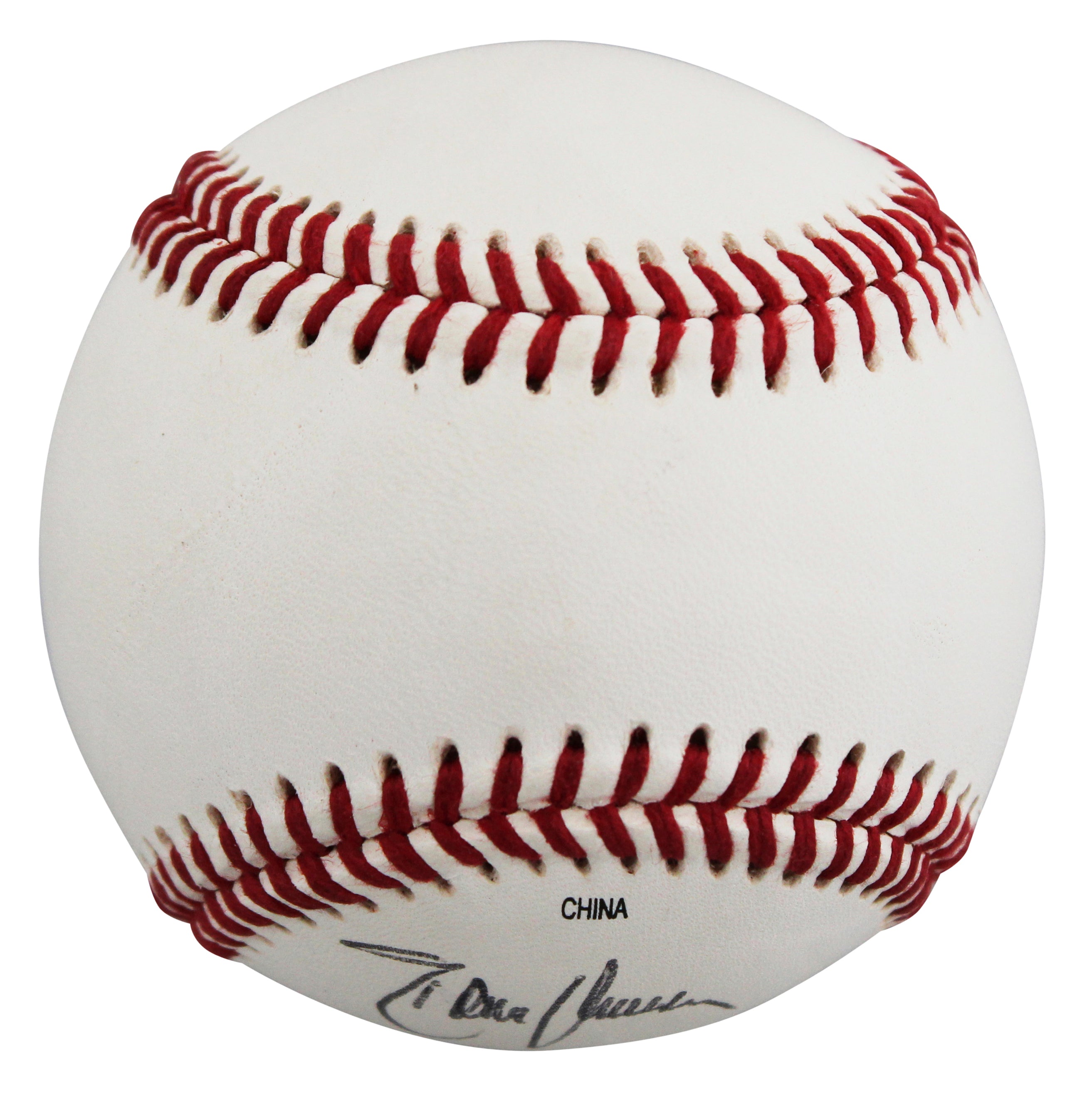 D-Backs Randy Johnson Signed Rawlings Senior Little League Baseball BAS #BV70311