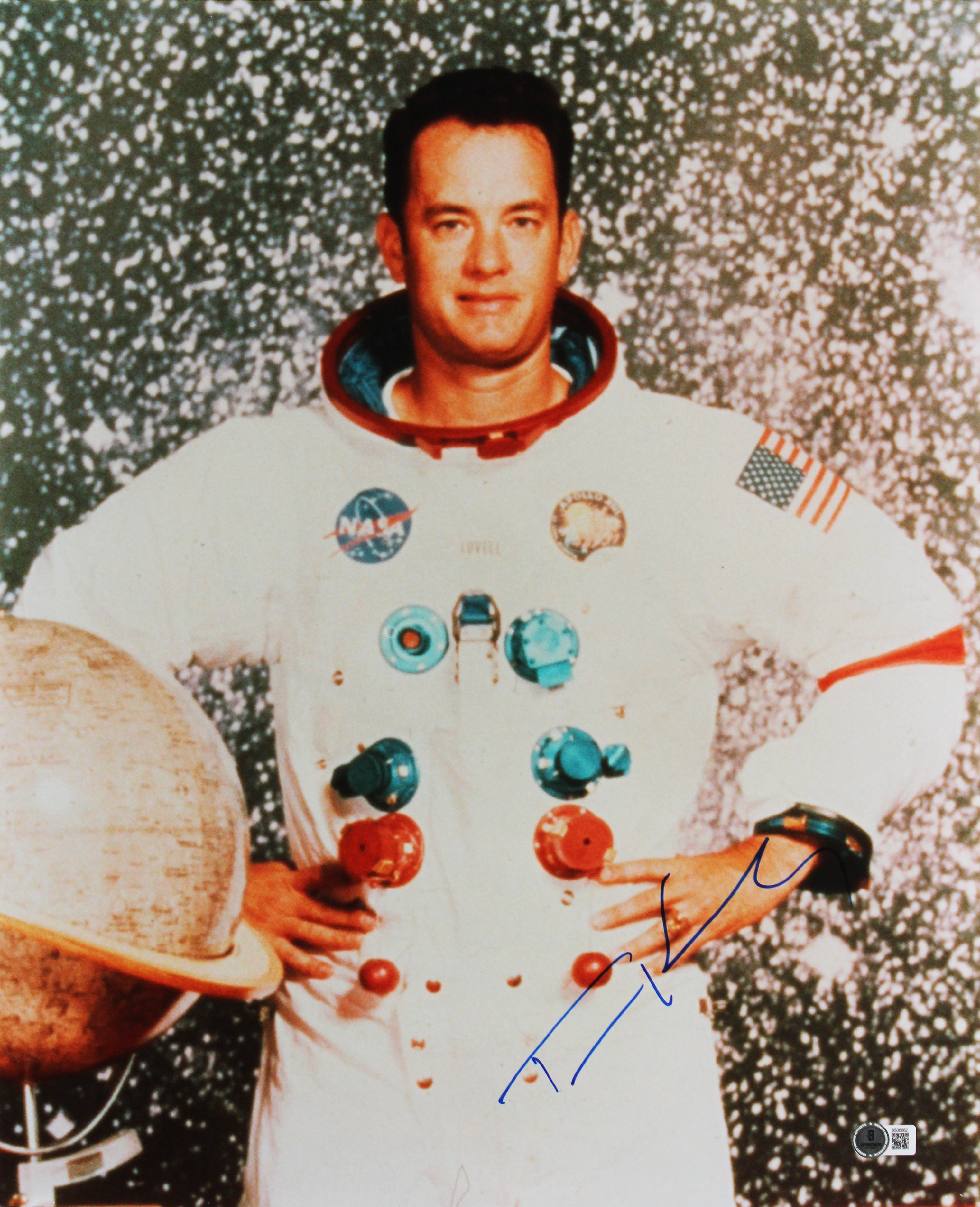Tom Hanks Apollo 13 Authentic Signed 16x20 Vertical Photo BAS #BS36662