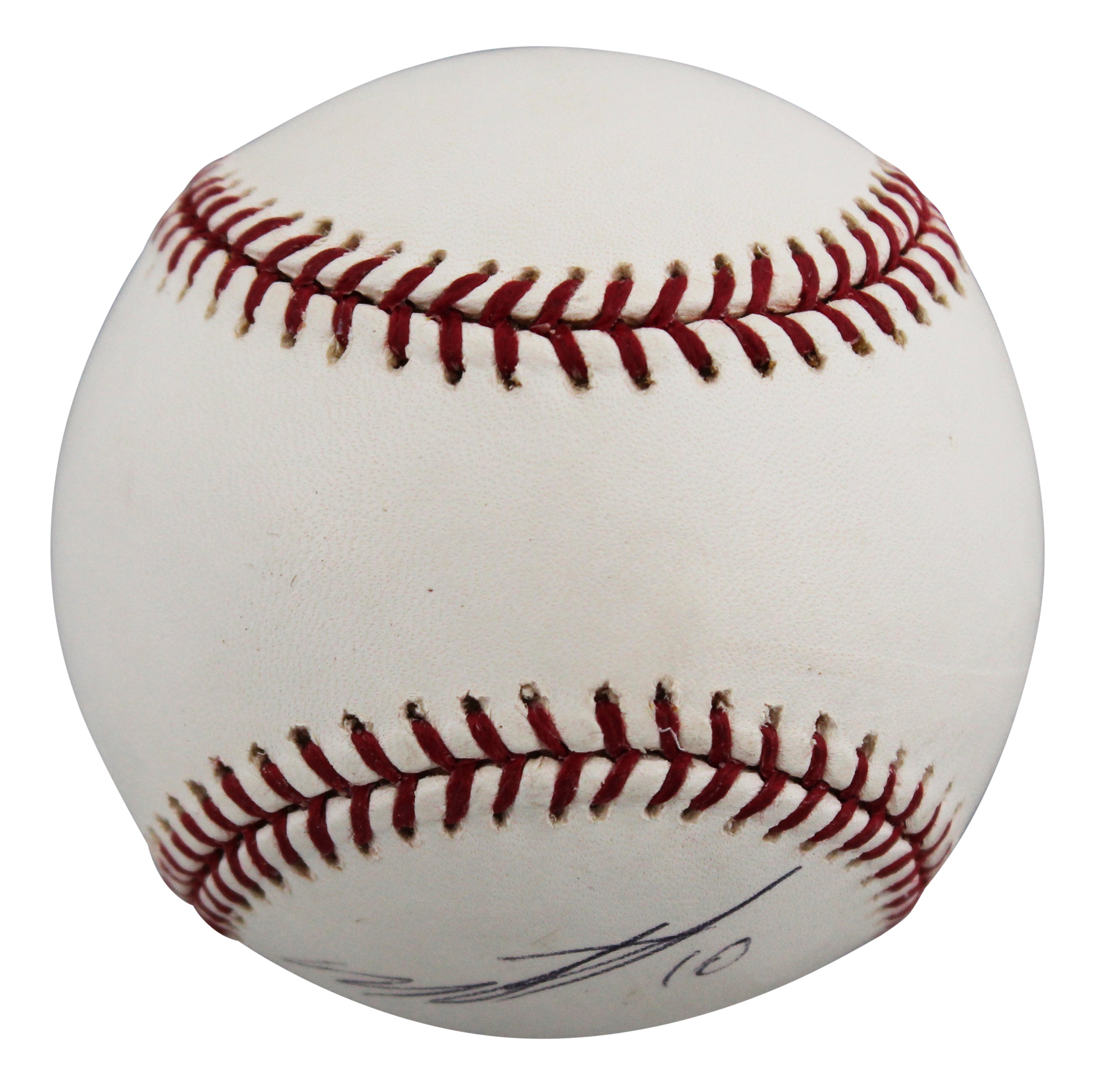Athletics Miguel Tejada Authentic Signed Allen Selig OML Baseball BAS #BV70315