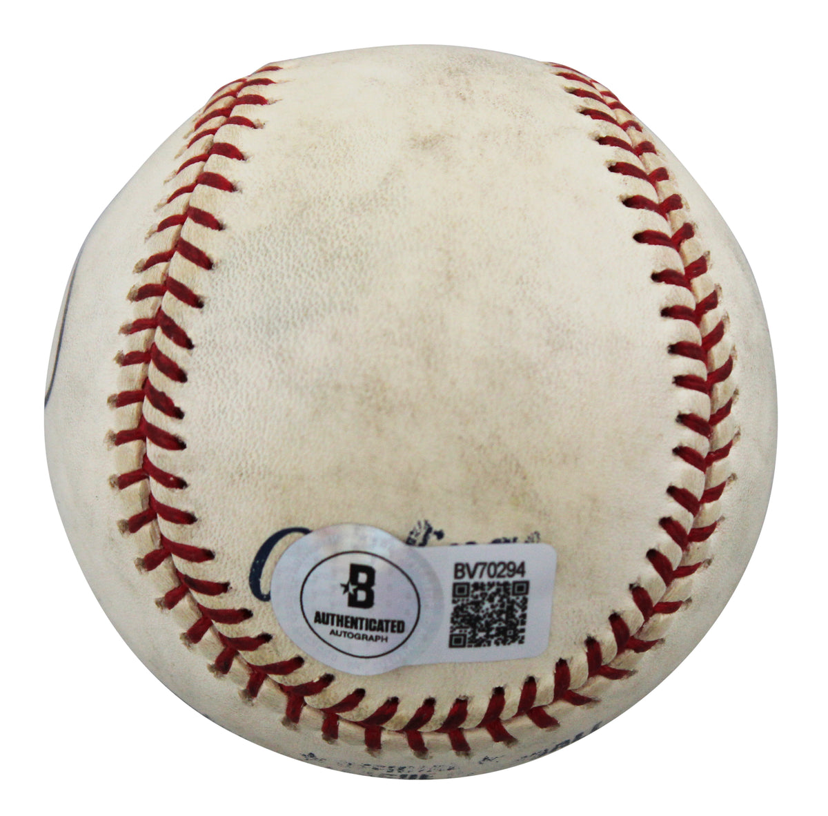 Athletics Mark McGwire Signed Game Used Allen Sellig OML Baseball BAS #BV70294