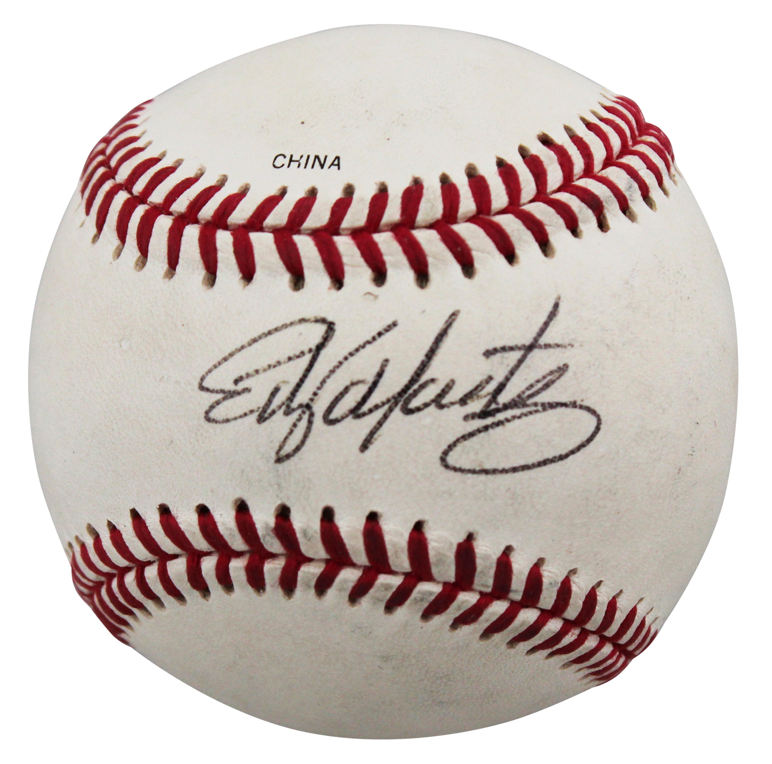 Mariners Edgar Martinez Authentic Signed Rawlings Ripken Baseball BAS #BV70295