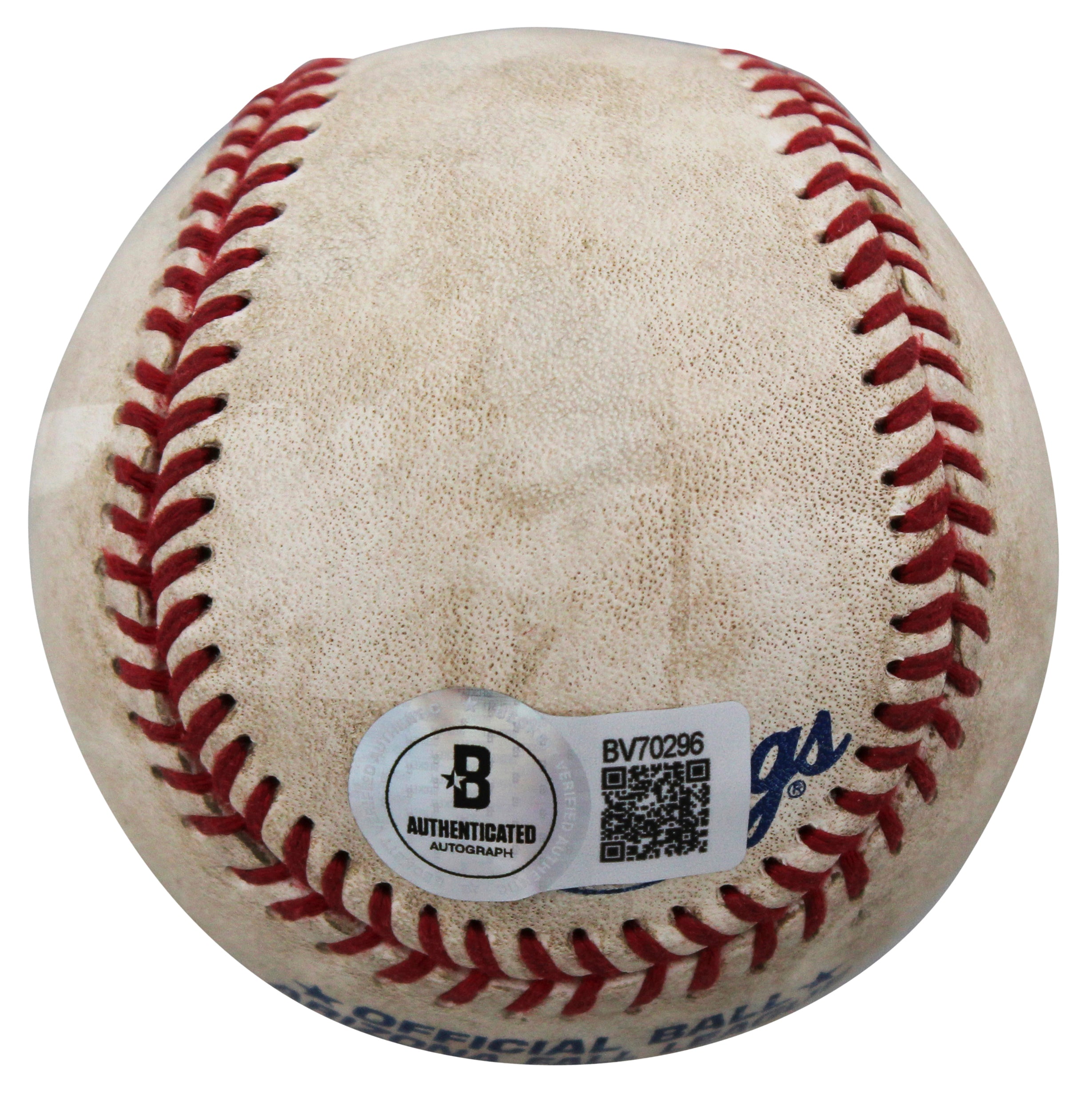 Braves Greg Maddux Signed Game Used Cobb Fall League Baseball BAS #BV70296