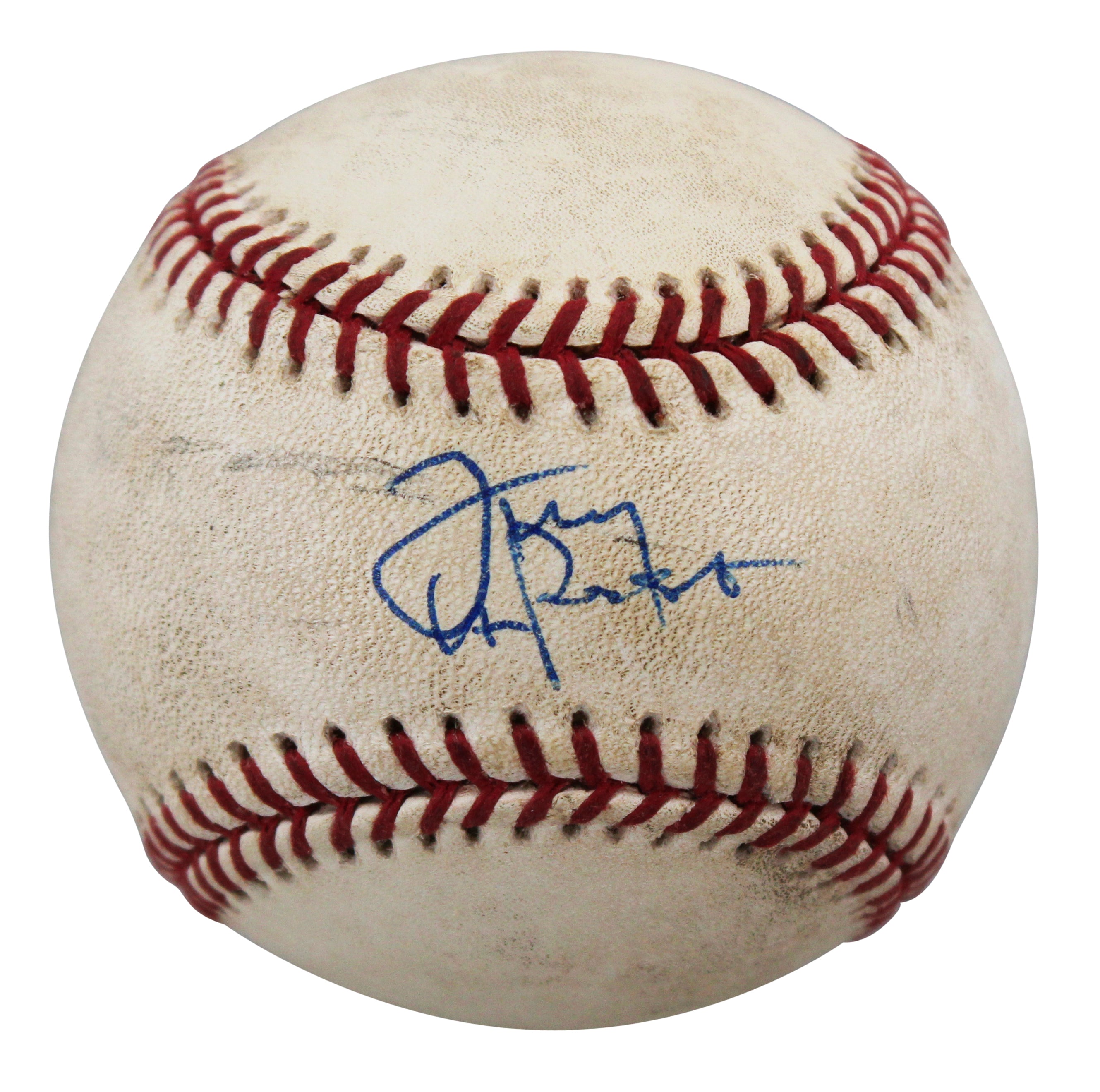 Cardinals Tony La Russa Signed Game Used Allen Selig OML Baseball BAS #BV70297