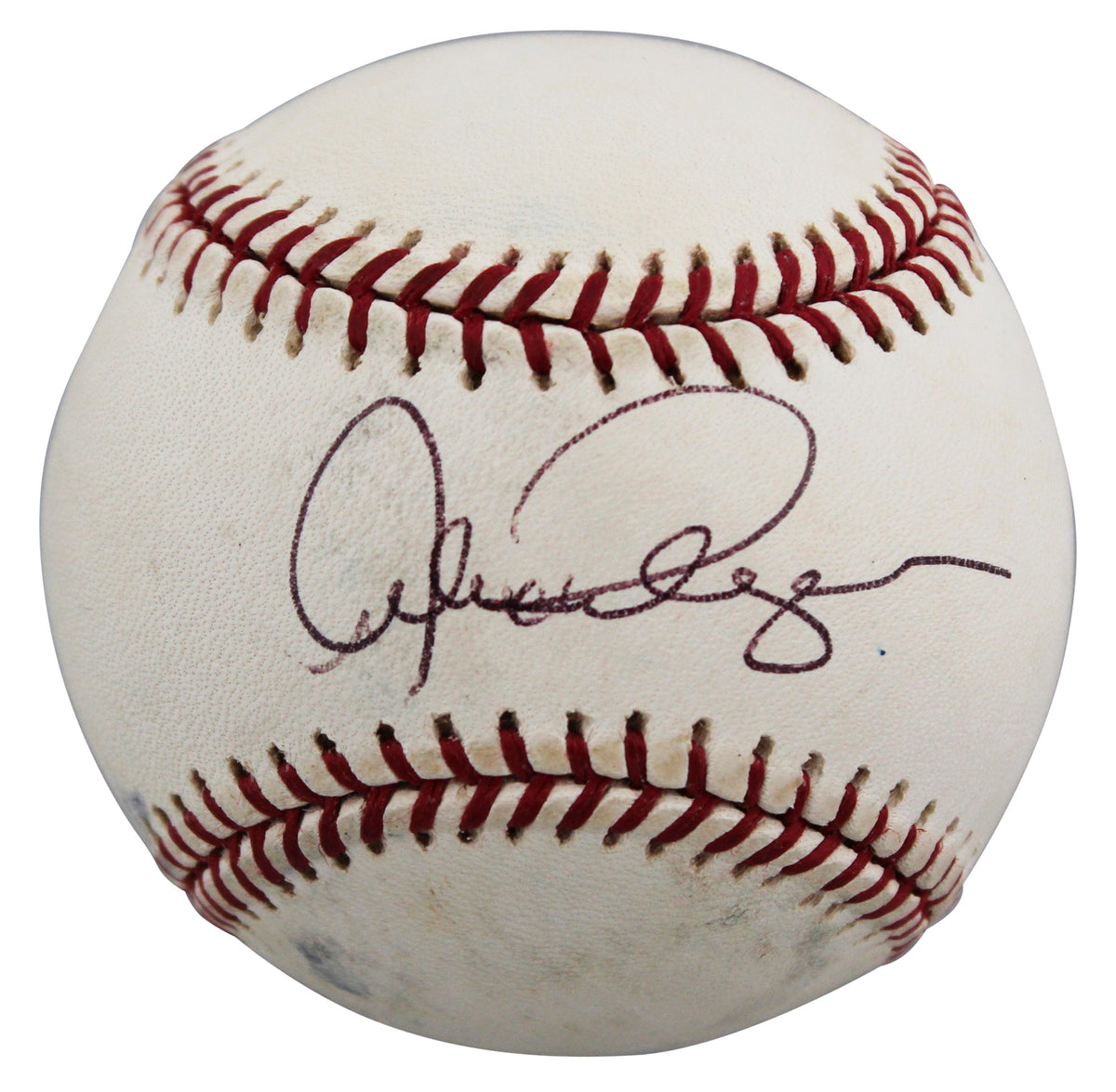 Yankees Alex Rodriguez Signed Game Used Allen Selig OML Baseball BAS #BV70386