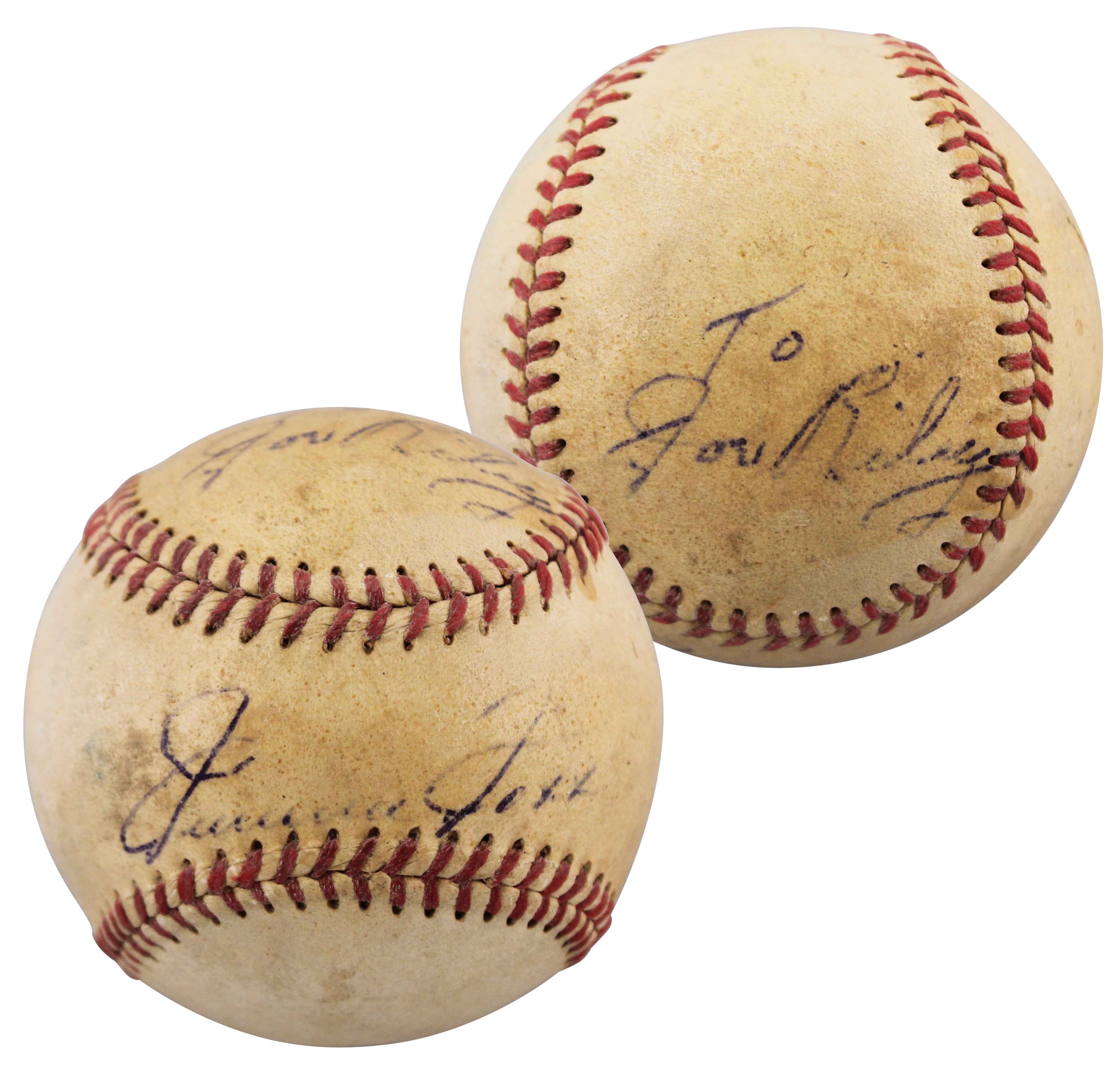 Red Sox Jimmie Foxx Authentic Signed Baseball Autographed JSA #ZZ21175