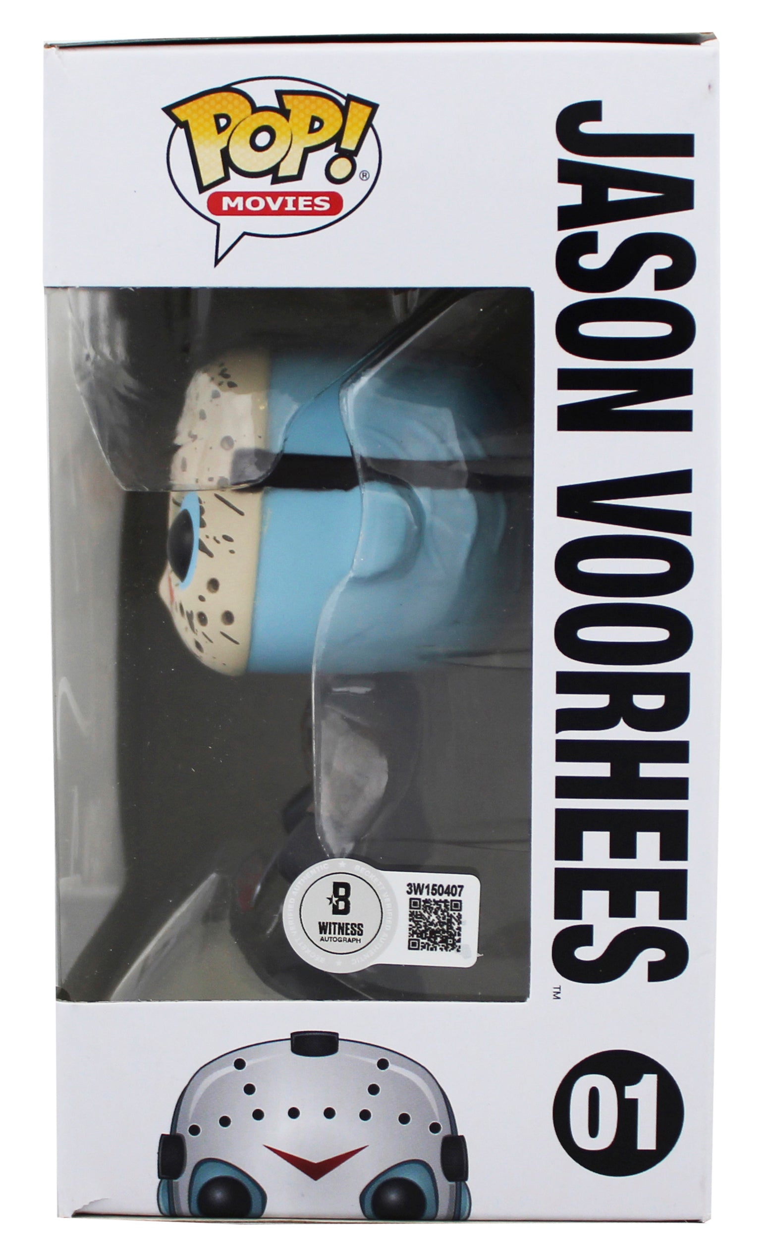 Ari Lehman "2x Insc" Signed Jason #01 Funko Pop Vinyl Figure BAS Wit #3W150407