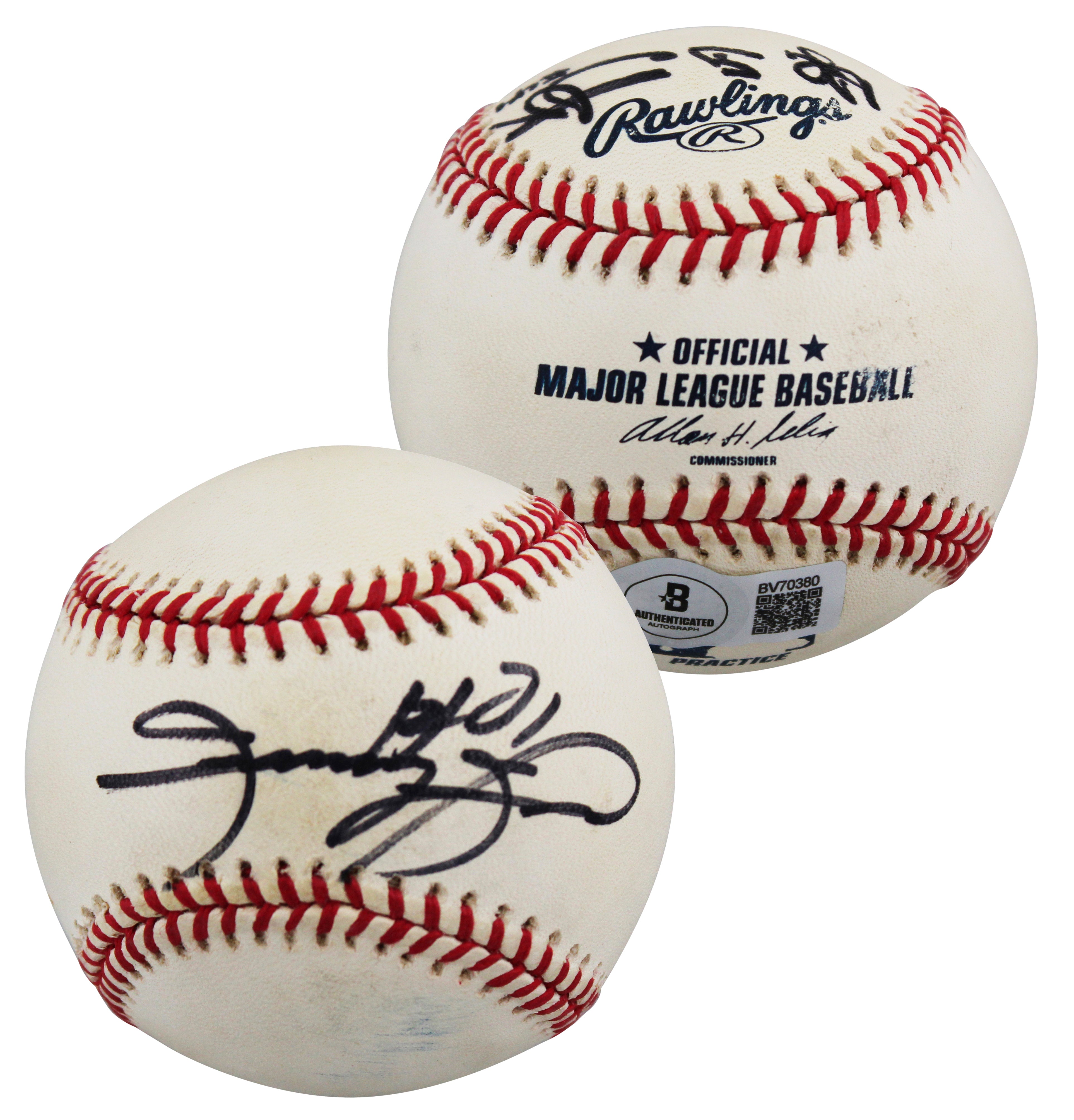 Cubs Sammy Sosa Authentic Signed Allen Sellig OML Baseball BAS #BV70380