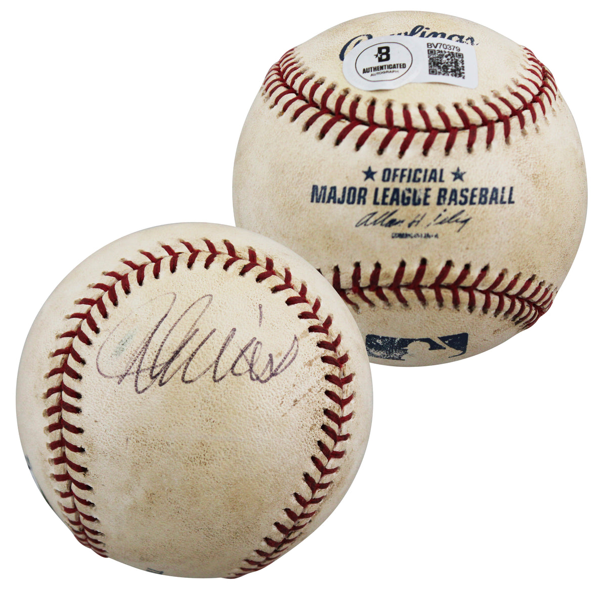 Mariners Ichiro Suzuki Signed Game Used Allen Sellig OML Baseball BAS #BV70379