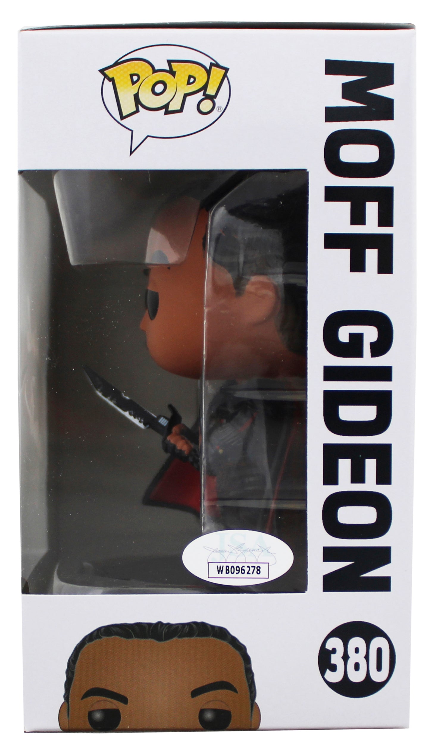 Giancarlo Esposito Star Wars Signed Moff Gideon #380 Funko Pop Vinyl Figure JSA