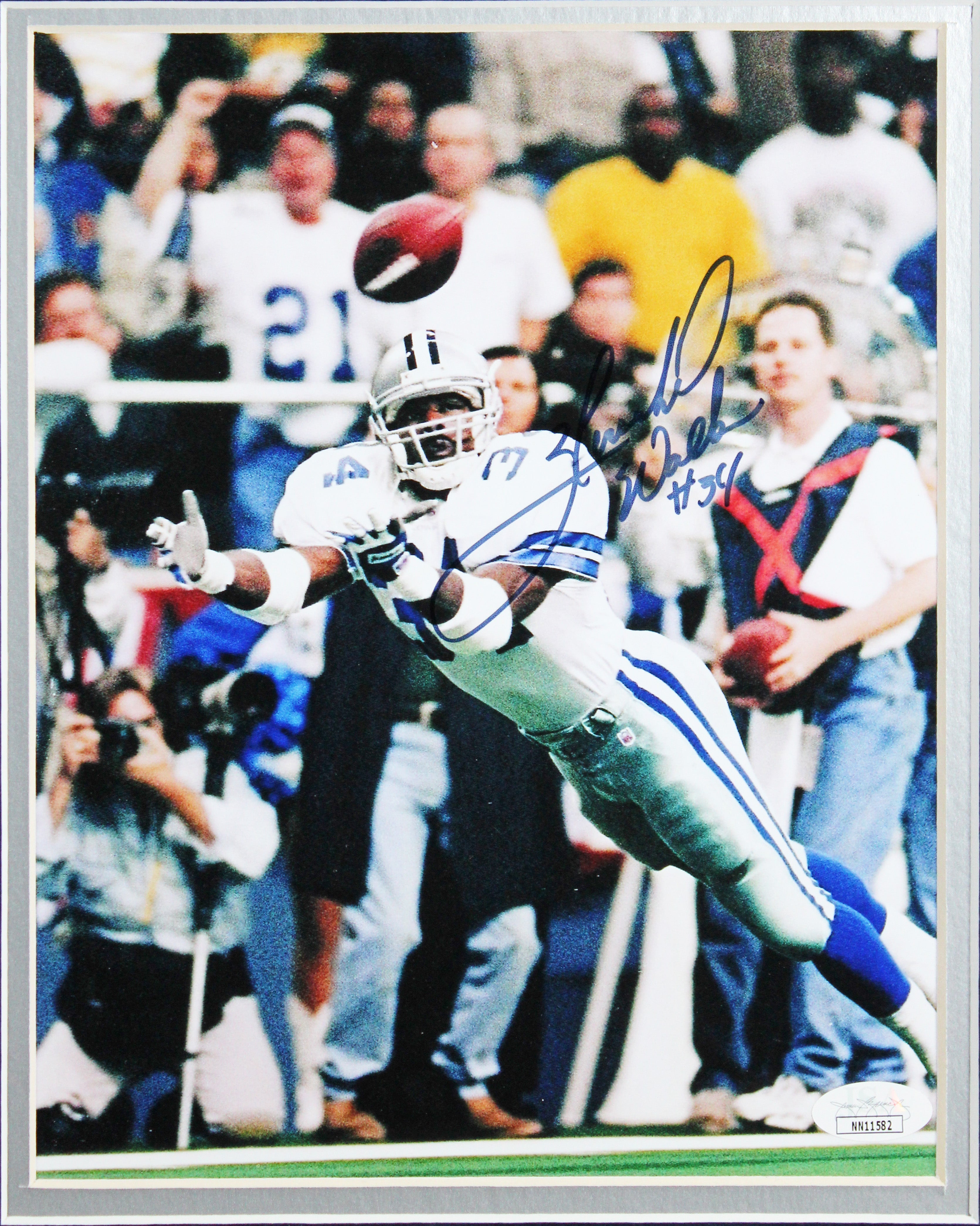 Cowboys Herschel Walker Authentic Signed 8x10 Framed Photo JSA #NN11582