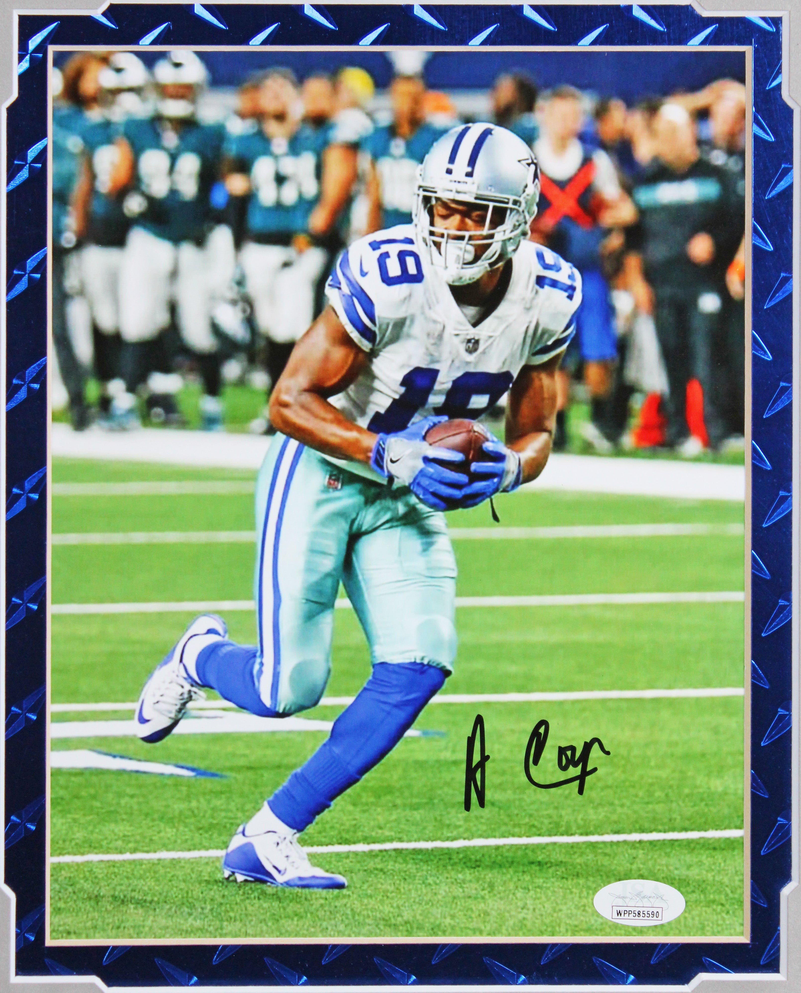 Cowboys Amari Cooper Authentic Signed 8x10 Framed Photo JSA Wit #WPP585590